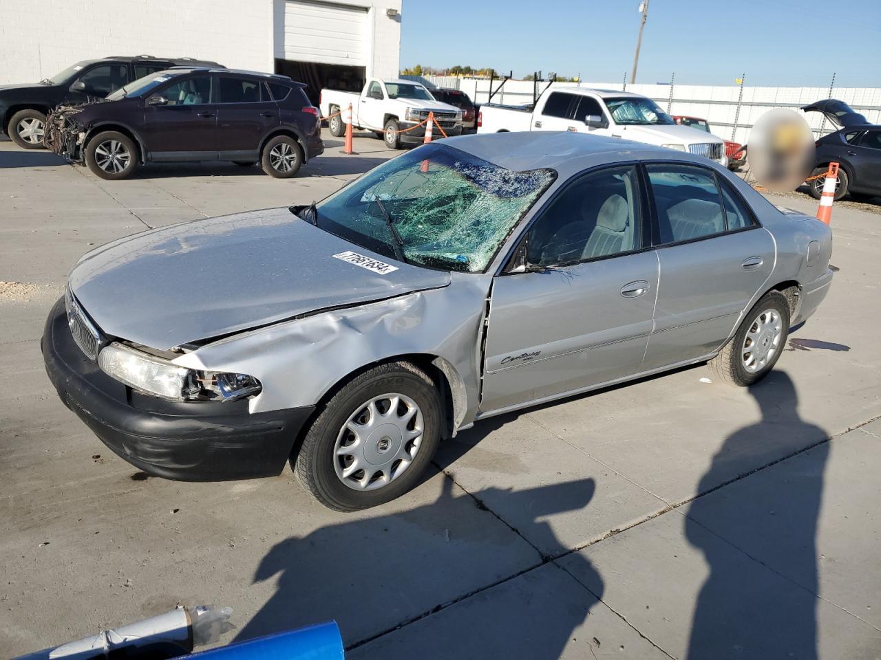 2002 Buick Century VIN 2G4WS52J621146834