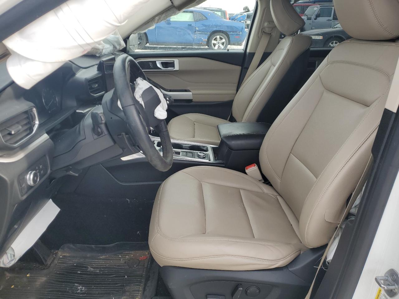 2020 Ford Explorer VIN 1FMSK8DHXLGC44540 Copart auction photo, front end / undercarriage damage thumbnail 7