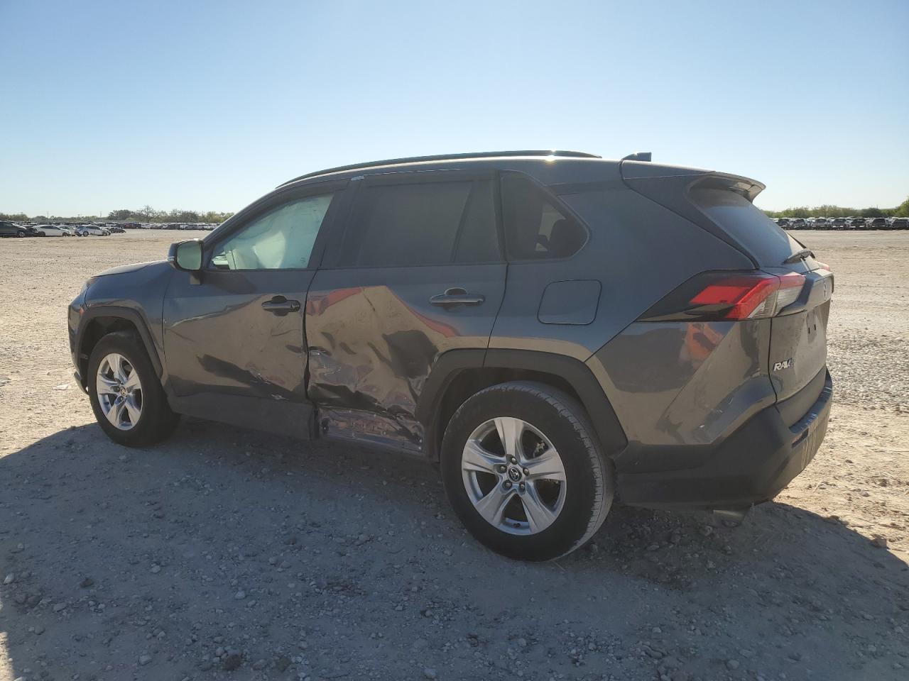 2021 Toyota RAV 4 VIN 2T3W1RFV3MC113832 Copart auction photo, side damage thumbnail 2