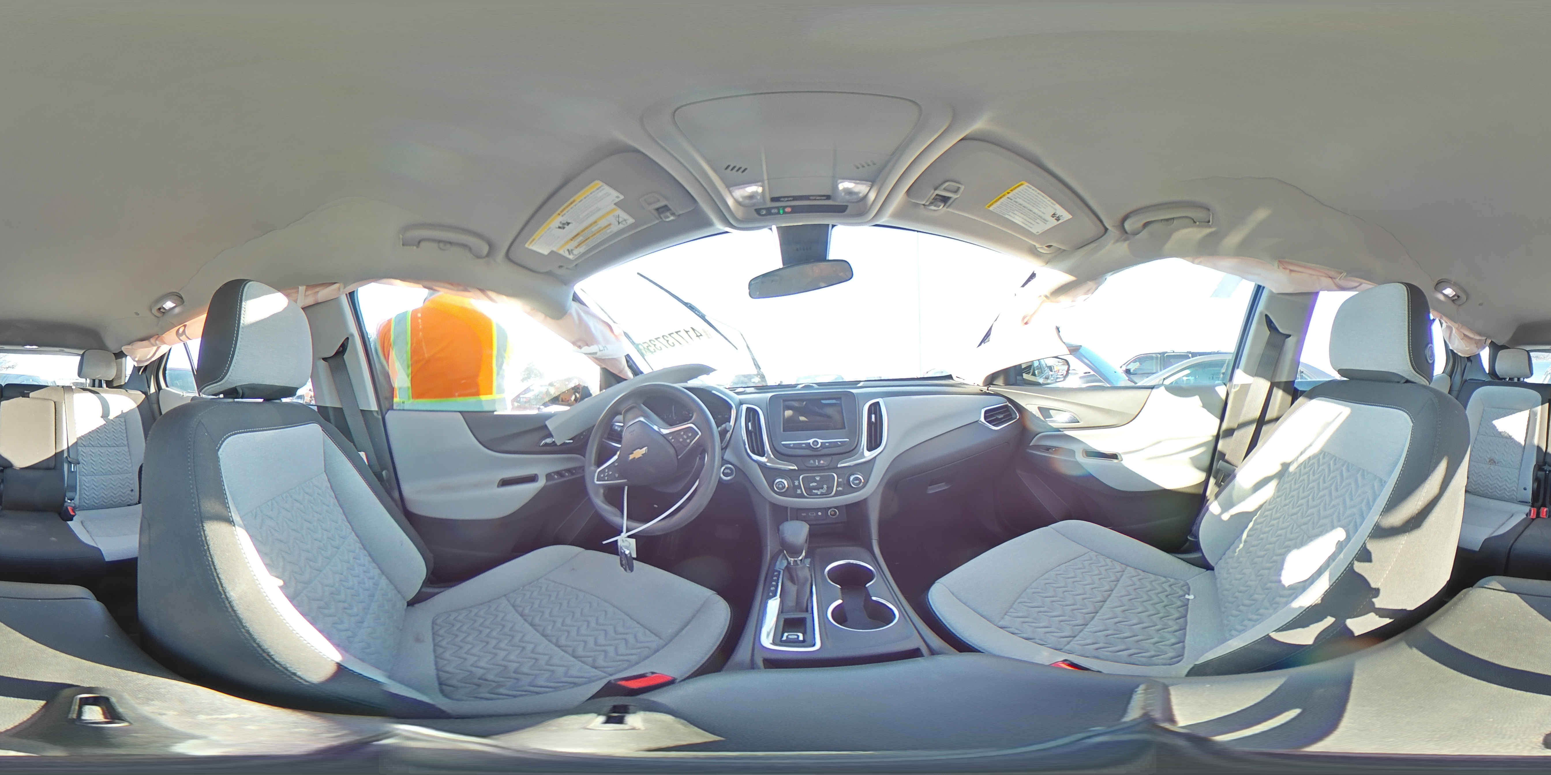 2023 Chevrolet Equinox VIN 3GNAXHEG5PL271919 Copart auction photo, all over damage thumbnail 14