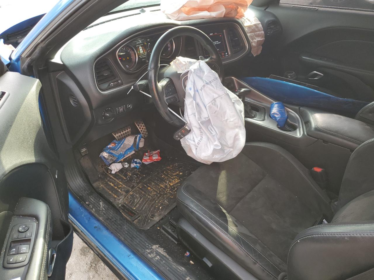 2019 Dodge Challenger VIN 2C3CDZFJ0KH649516 Copart auction photo, front end / side damage thumbnail 8