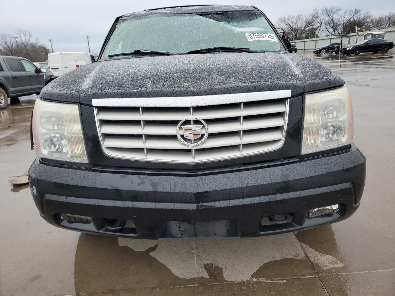 2002 Cadillac Escalade VIN 1GYEK63N22R102368 Copart auction photo, all over damage thumbnail 5