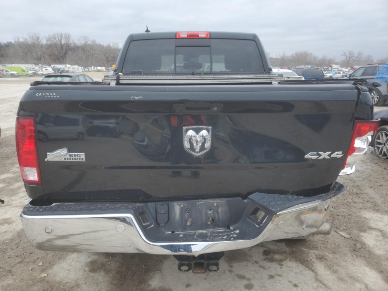 2017 RAM 1500 VIN 1C6RR7LG9HS831664 Copart auction photo, rear end / front end damage thumbnail 6