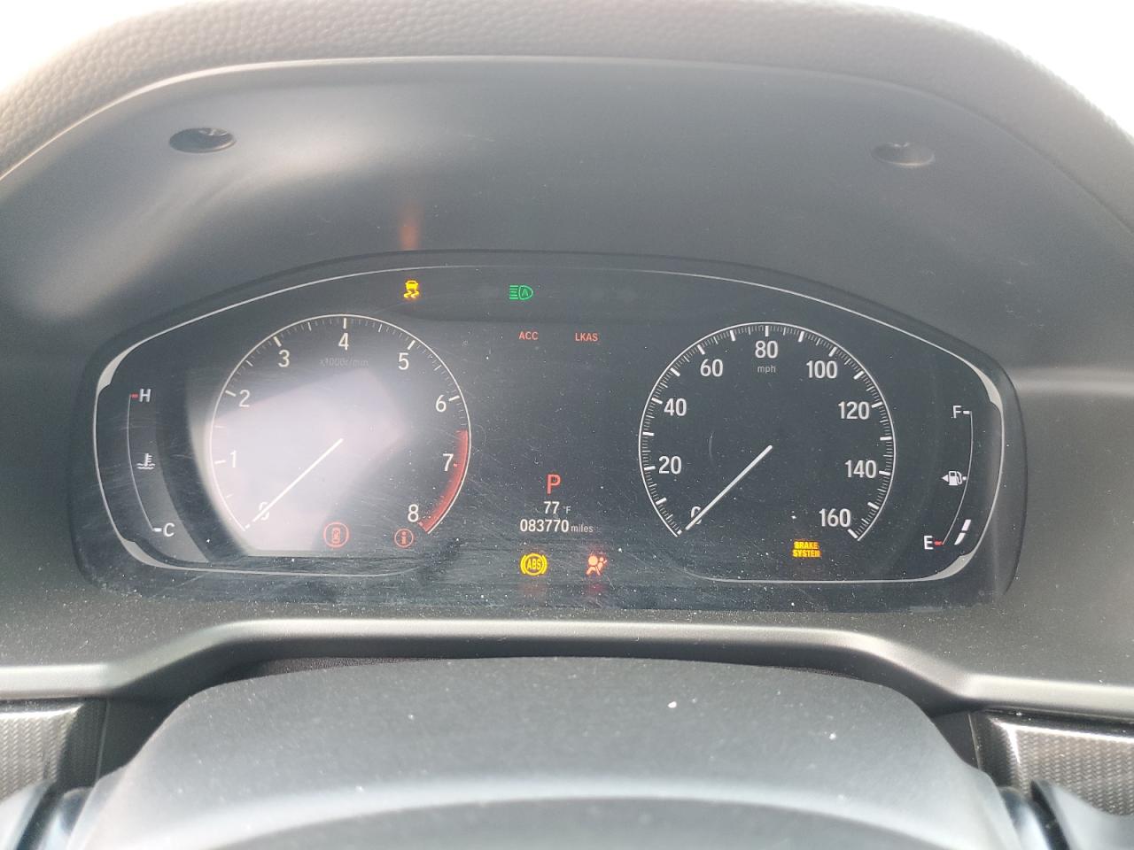 2019 Honda Accord VIN 1HGCV1F33KA016651 Copart auction photo, rear end / front end damage thumbnail 9
