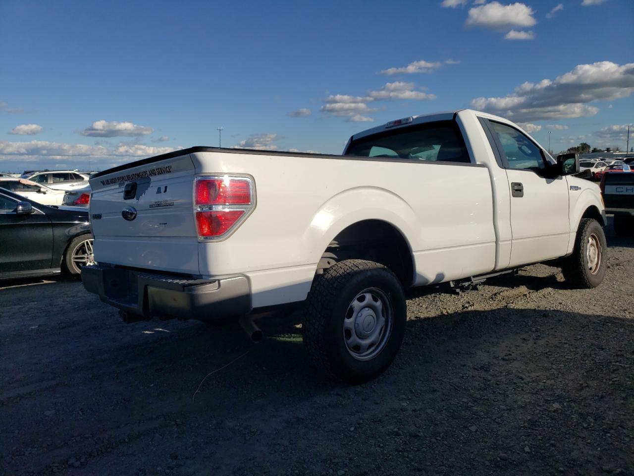 2010 Ford F-150 VIN 1FTMF1CW0AKC54657 Copart auction photo, front end damage thumbnail 3