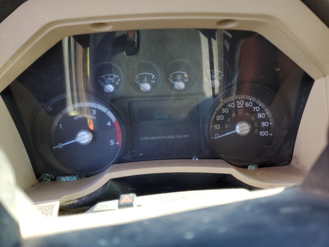 2012 Ford F250 VIN 1FT7W2BT5CEA25192 Copart auction photo, side damage thumbnail 9