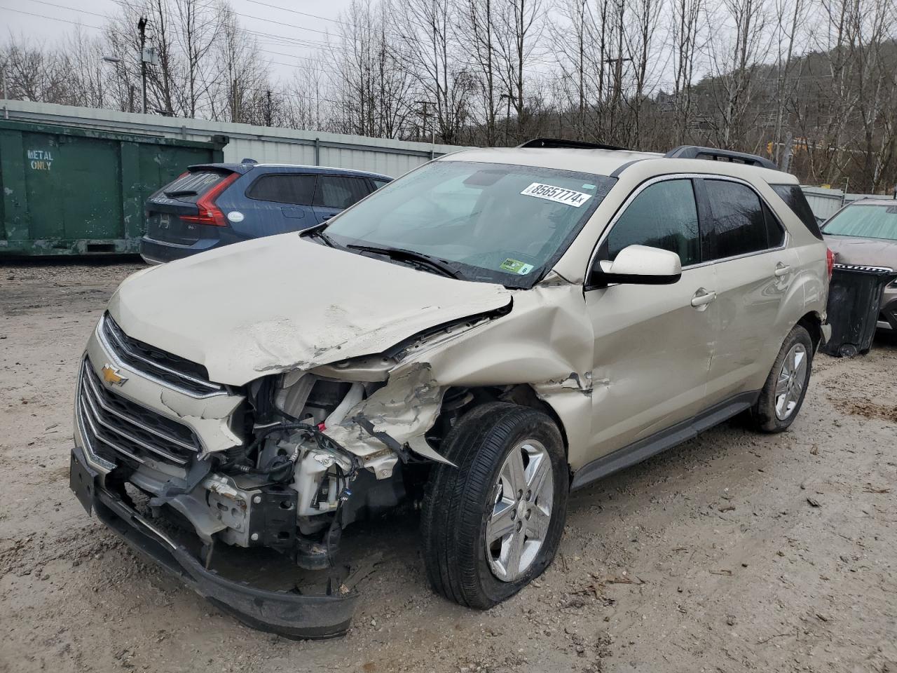 2016 Chevrolet Equinox VIN 2GNALCEK3G1138001