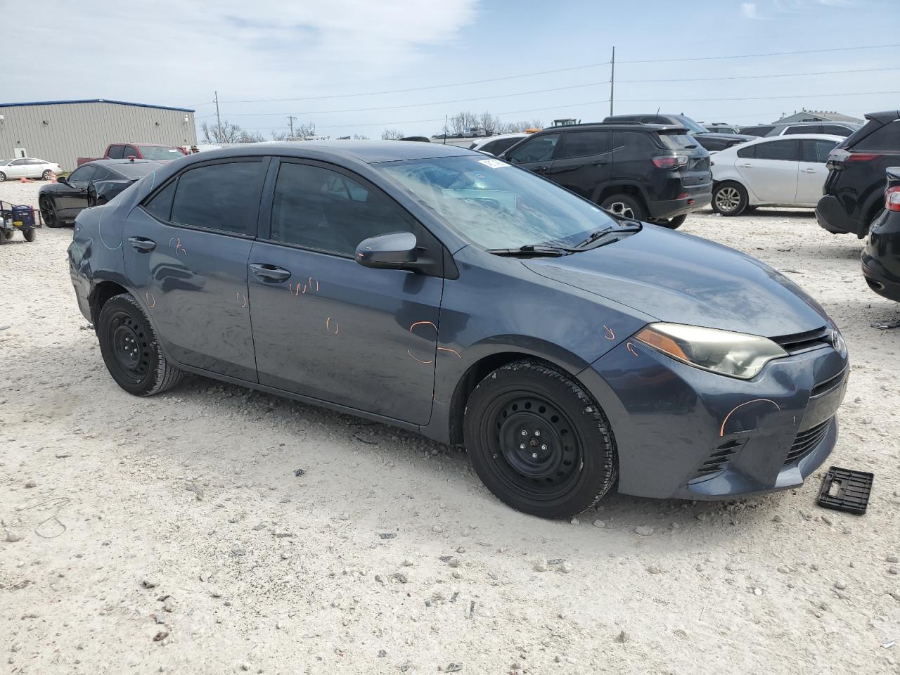 2016 Toyota Corolla VIN 5YFBURHE3GP454776 Copart auction photo, rear end / minor dent/scratches damage thumbnail 4