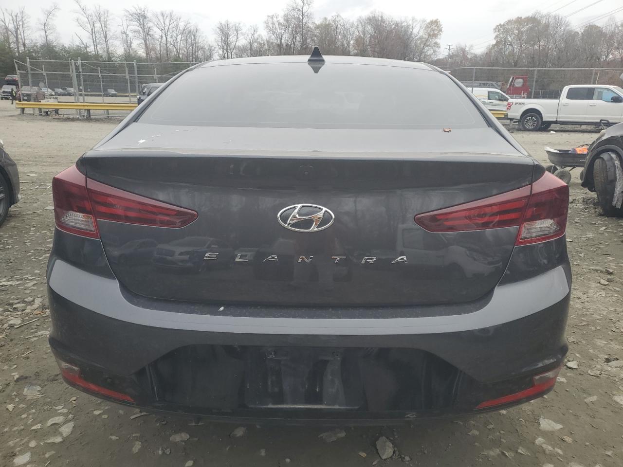 2020 Hyundai Elantra VIN 5NPD84LFXLH605961 Copart auction photo, vandalism / minor dent/scratches damage thumbnail 6