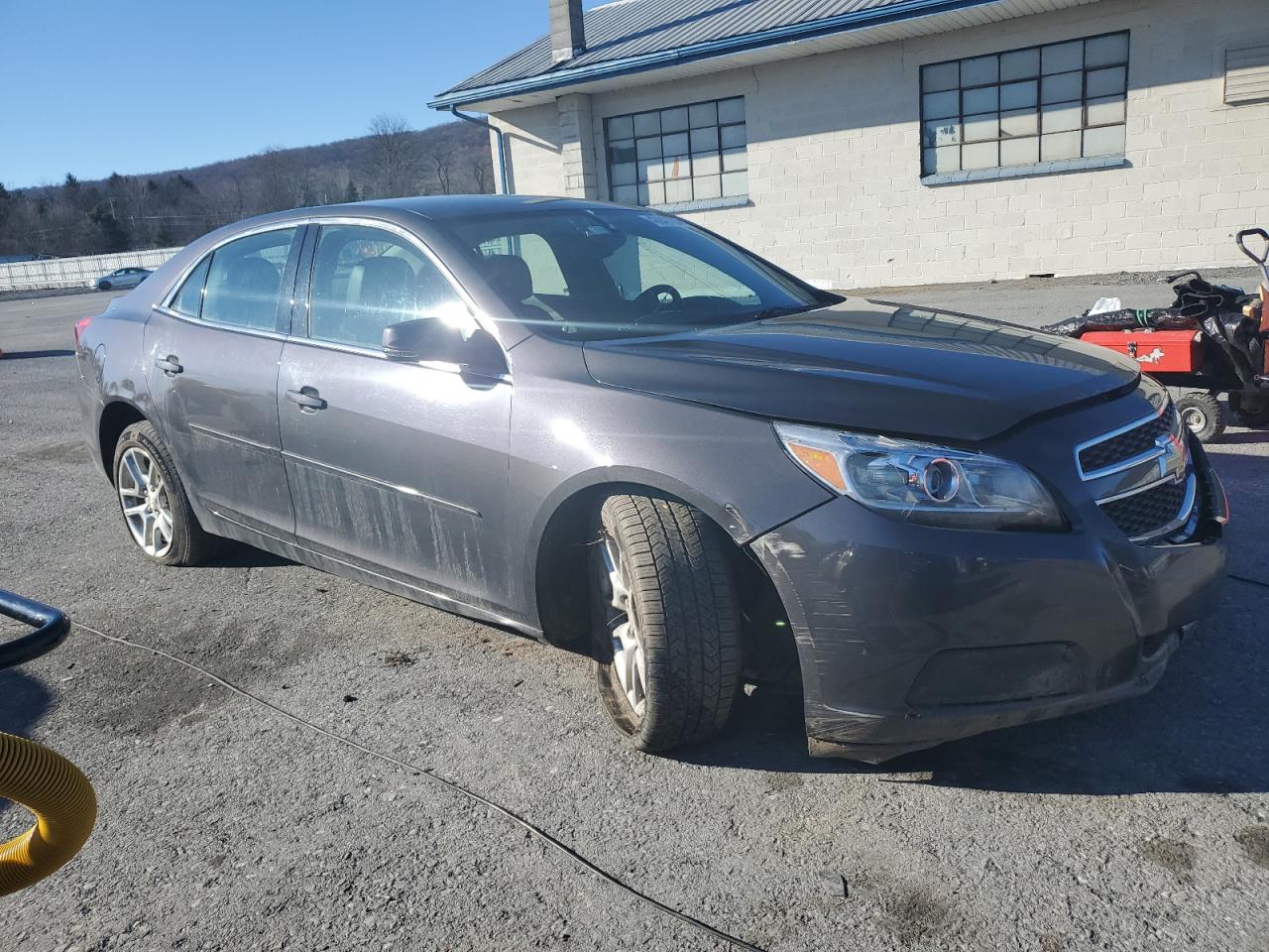 2013 Chevrolet Malibu VIN 1G11C5SA9DF150201 Copart auction photo, undercarriage / front end damage thumbnail 4