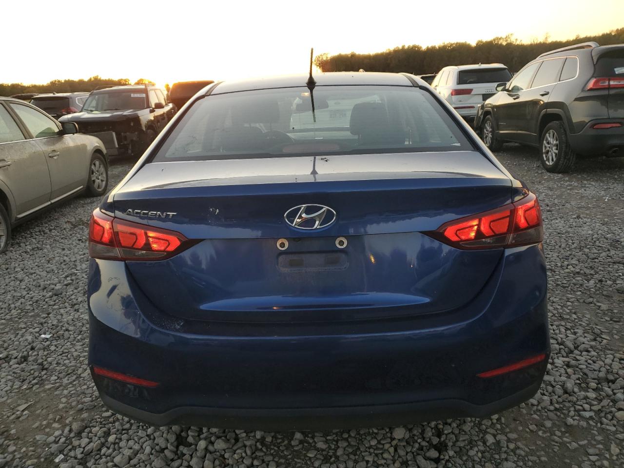2020 Hyundai Accent VIN 3KPC24A66LE096567 Copart auction photo, front end damage thumbnail 6