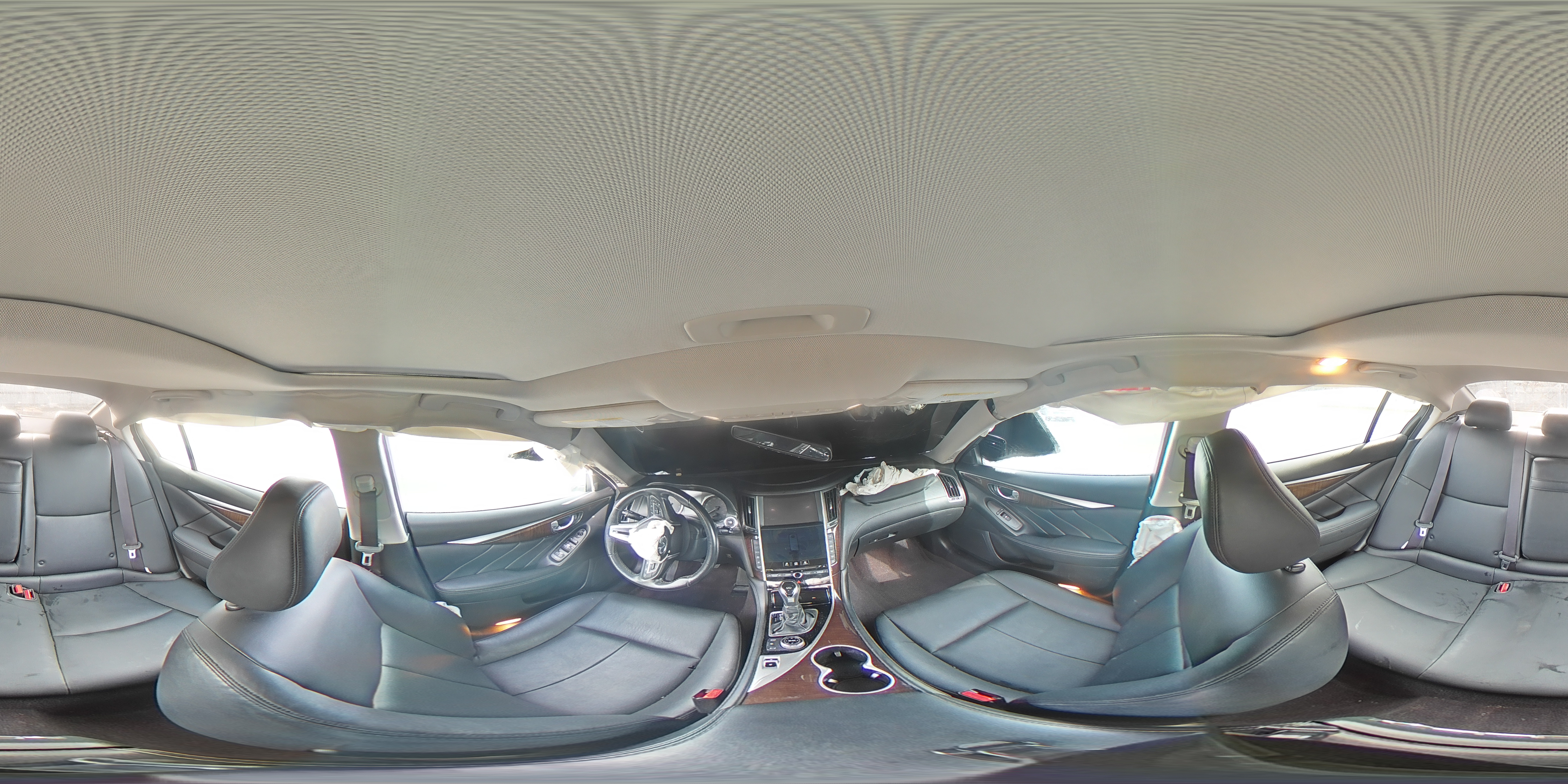 2018 Infiniti Q50 VIN JN1EV7AP7JM359032 Copart auction photo, front end / side damage thumbnail 13