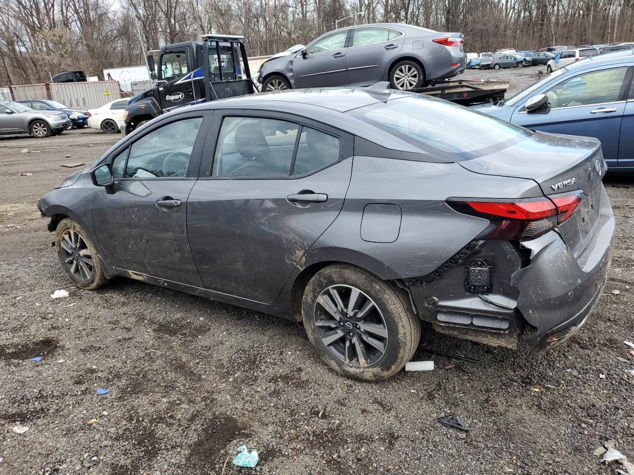 2024 Nissan Versa VIN 3N1CN8EV9RL904420 Copart auction photo, all over damage thumbnail 2