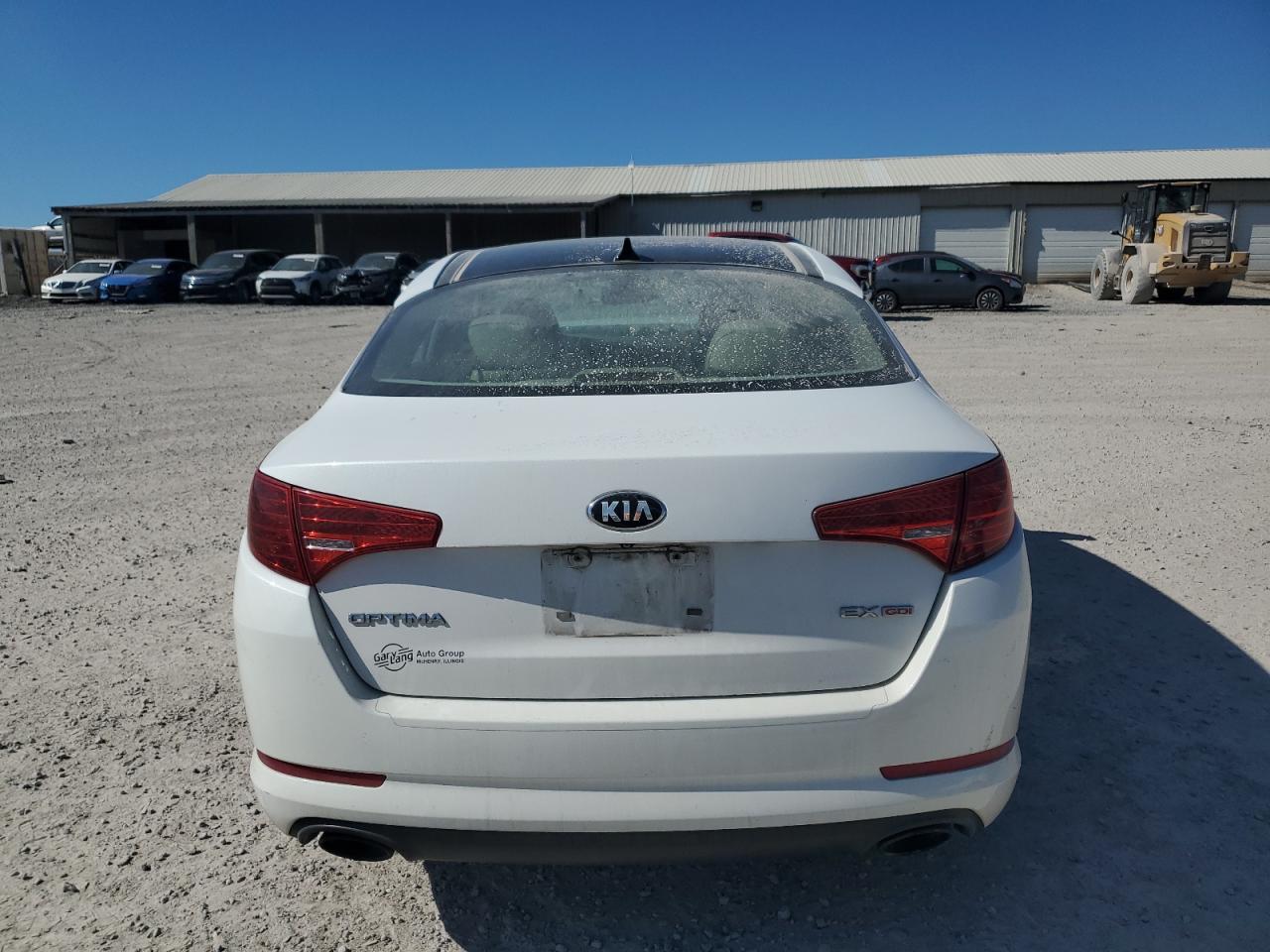 2013 KIA Optima VIN 5XXGN4A74DG253507 Copart auction photo, front end damage thumbnail 6