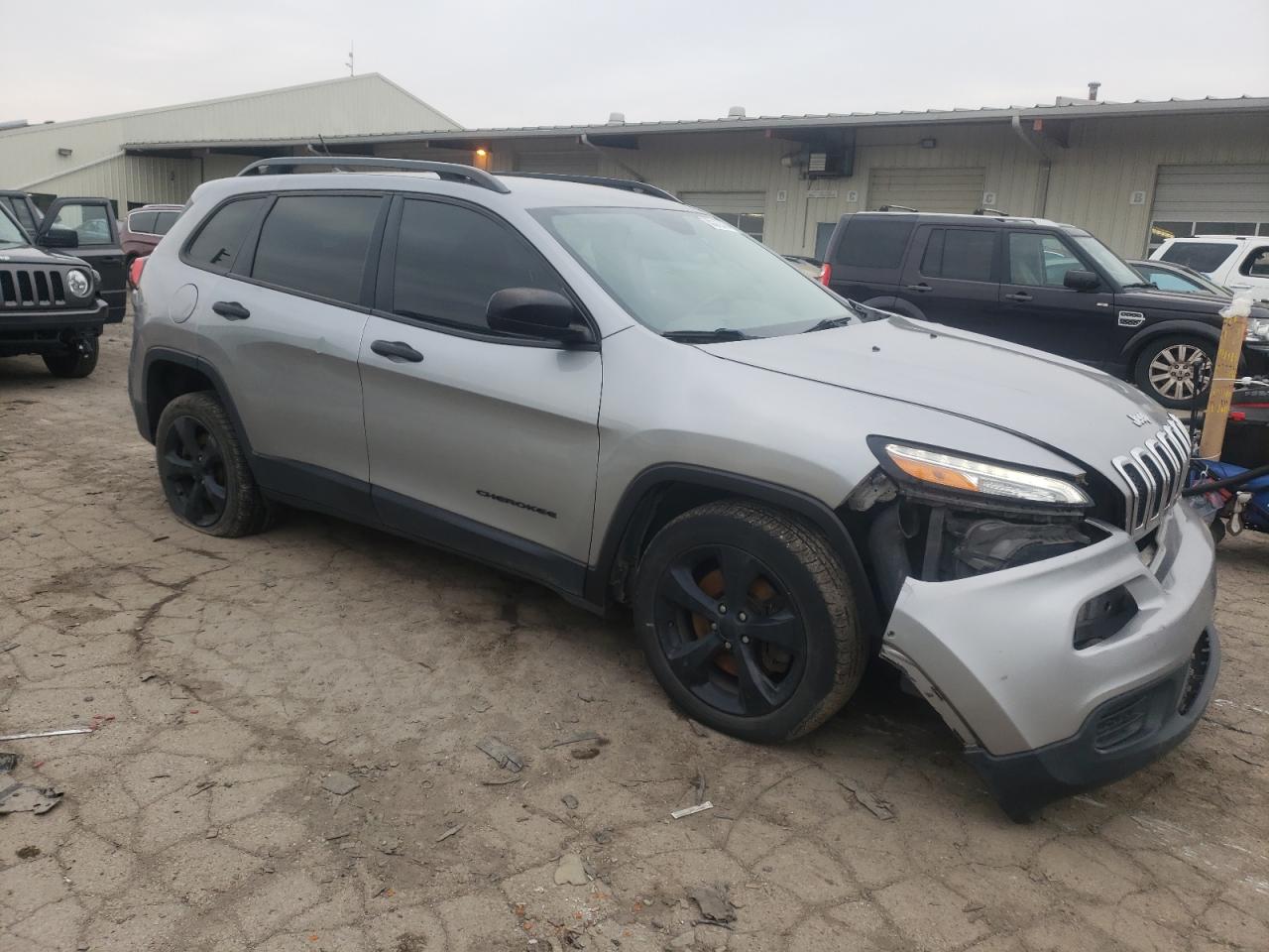 2016 Jeep Grand Cherokee VIN 1C4PJLAS5GW376388 Copart auction photo, front end / all over damage thumbnail 4