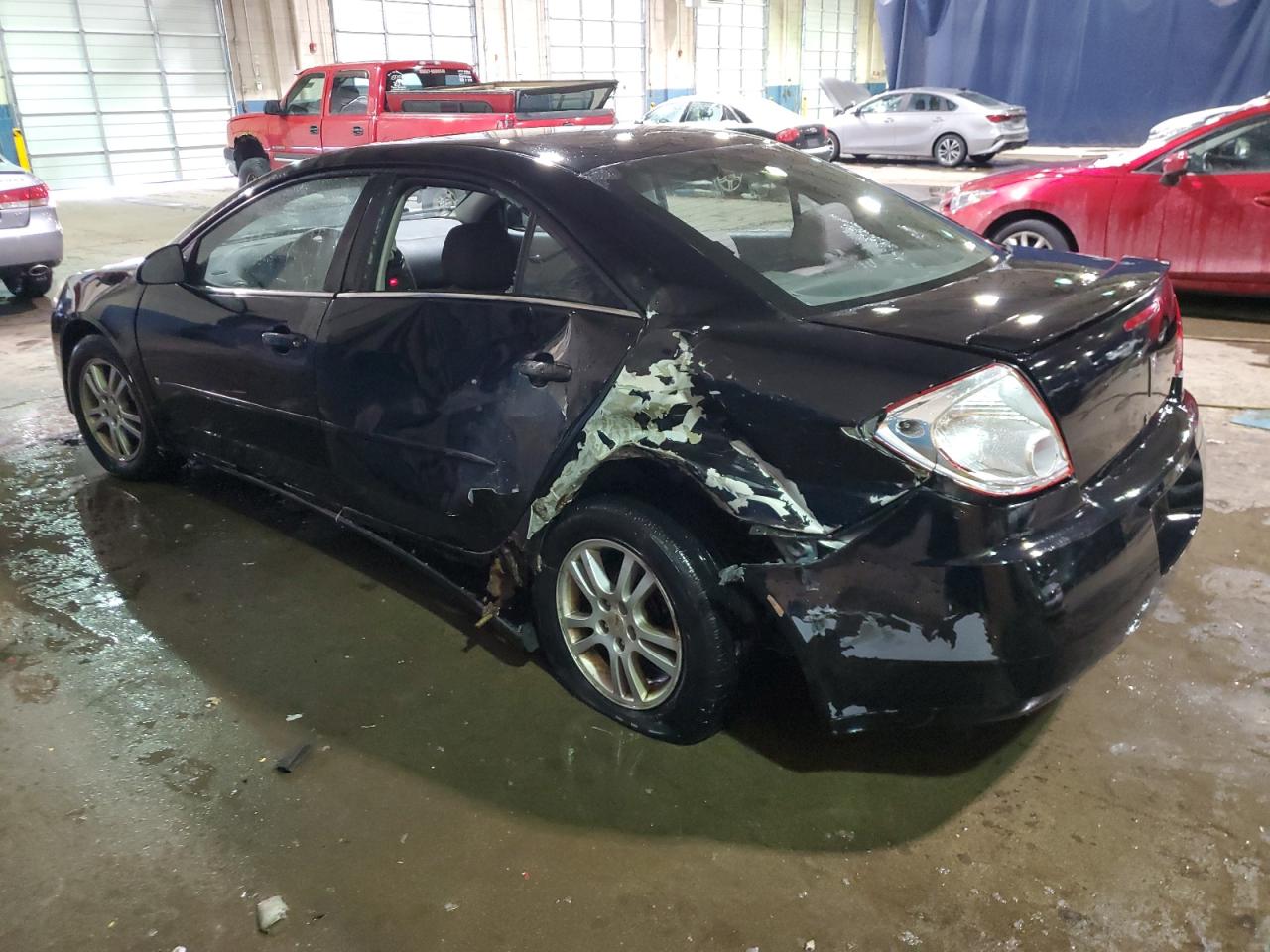 2007 Pontiac G6 VIN 1G2ZG58N274228198 Copart auction photo, side / rear end damage thumbnail 2