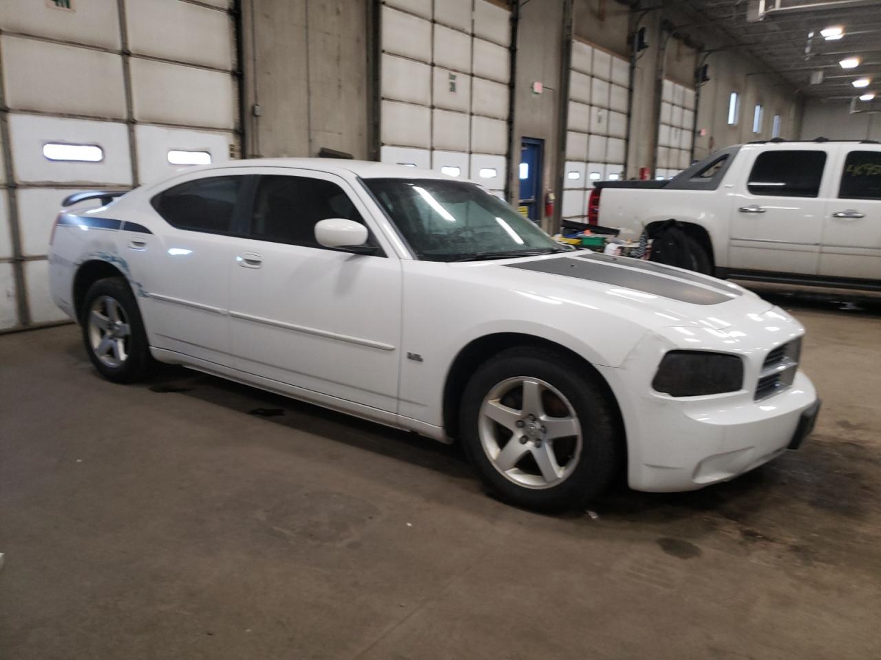 2010 Dodge Charger VIN 2B3CA3CV2AH308501 Copart auction photo, front end / side damage thumbnail 4