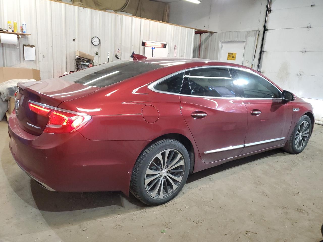 2017 Buick LaCrosse VIN 1G4ZP5SS8HU133717 Copart auction photo, front end / side damage thumbnail 3