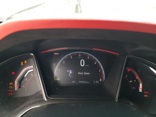 2019 Honda Civic VIN SHHFK8G72KU206297 Copart auction photo, front end / undercarriage damage thumbnail 9