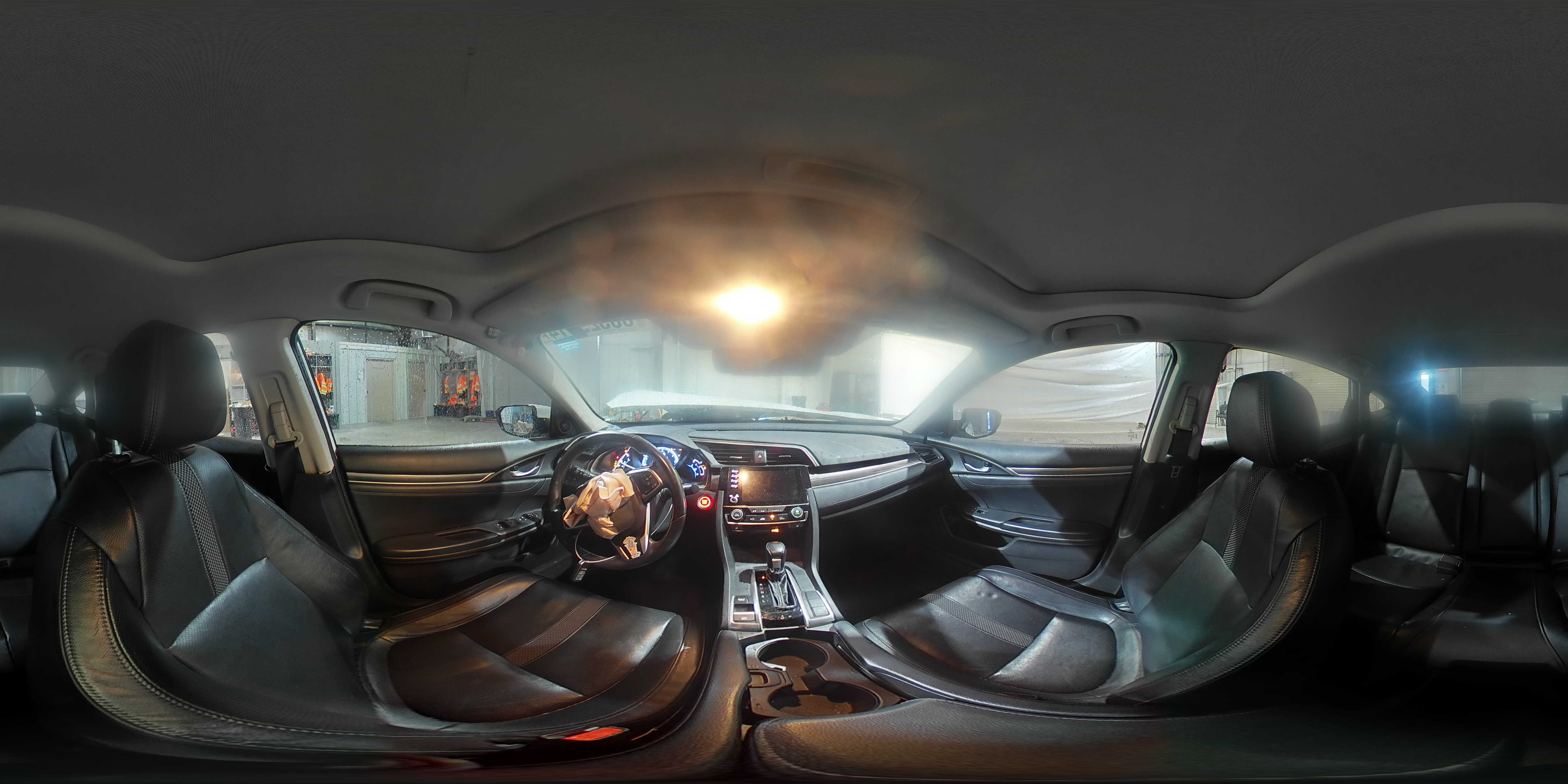 2019 Honda Civic VIN 19XFC1F70KE210197 Copart auction photo, front end damage thumbnail 14