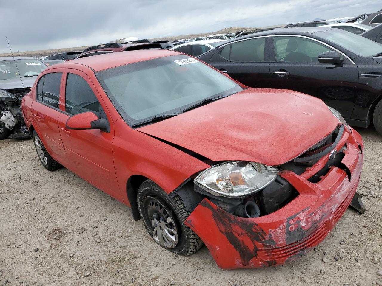 2010 Chevrolet Cobalt VIN 1G1AD5F58A7199602 Copart auction photo, all over damage thumbnail 4