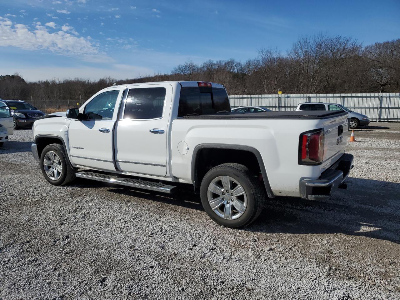 2018 GMC Sierra VIN 3GTU2NEC1JG591917 Copart auction photo, front end damage thumbnail 2