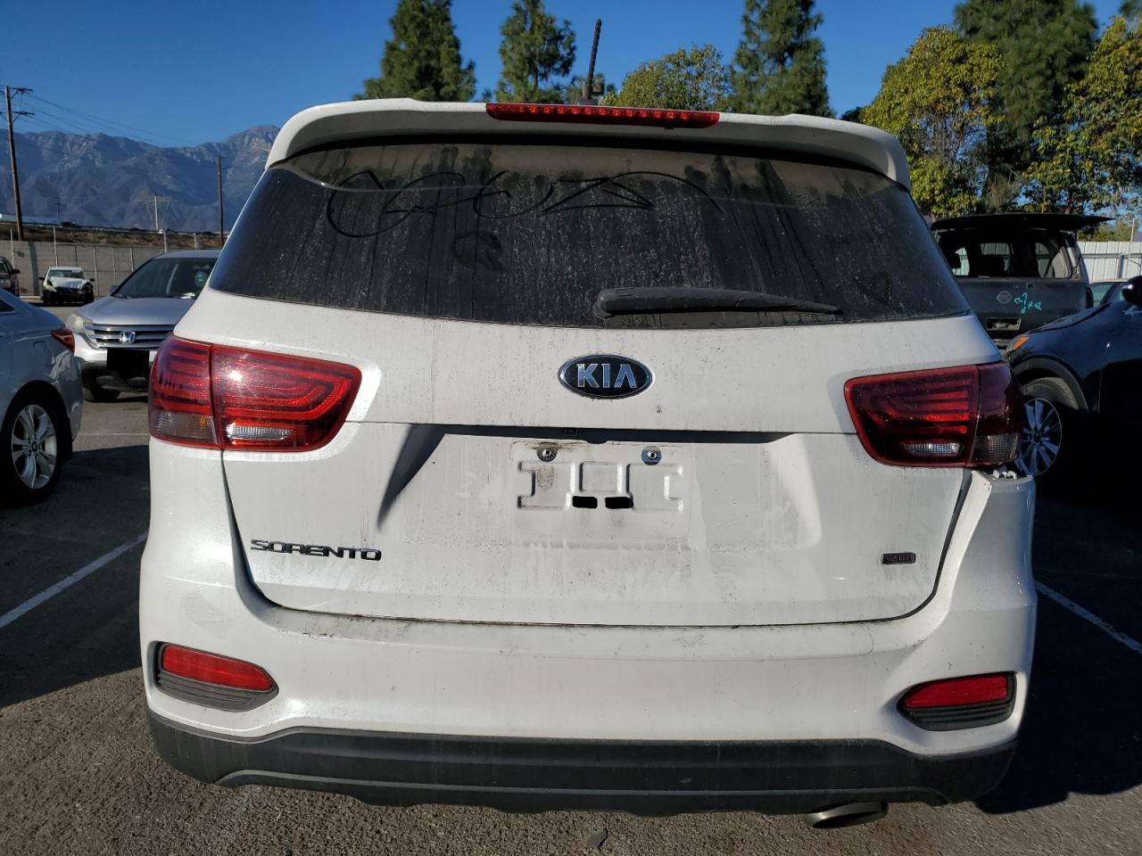 2019 KIA Sorento VIN 5XYPG4A33KG568928 Copart auction photo, side / undercarriage damage thumbnail 6
