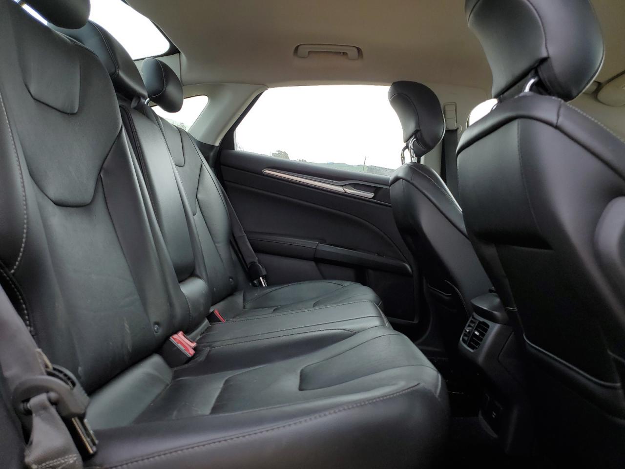 2014 Ford Fusion VIN 3FA6P0SU8ER356800 Copart auction photo, rear end / all over damage thumbnail 11