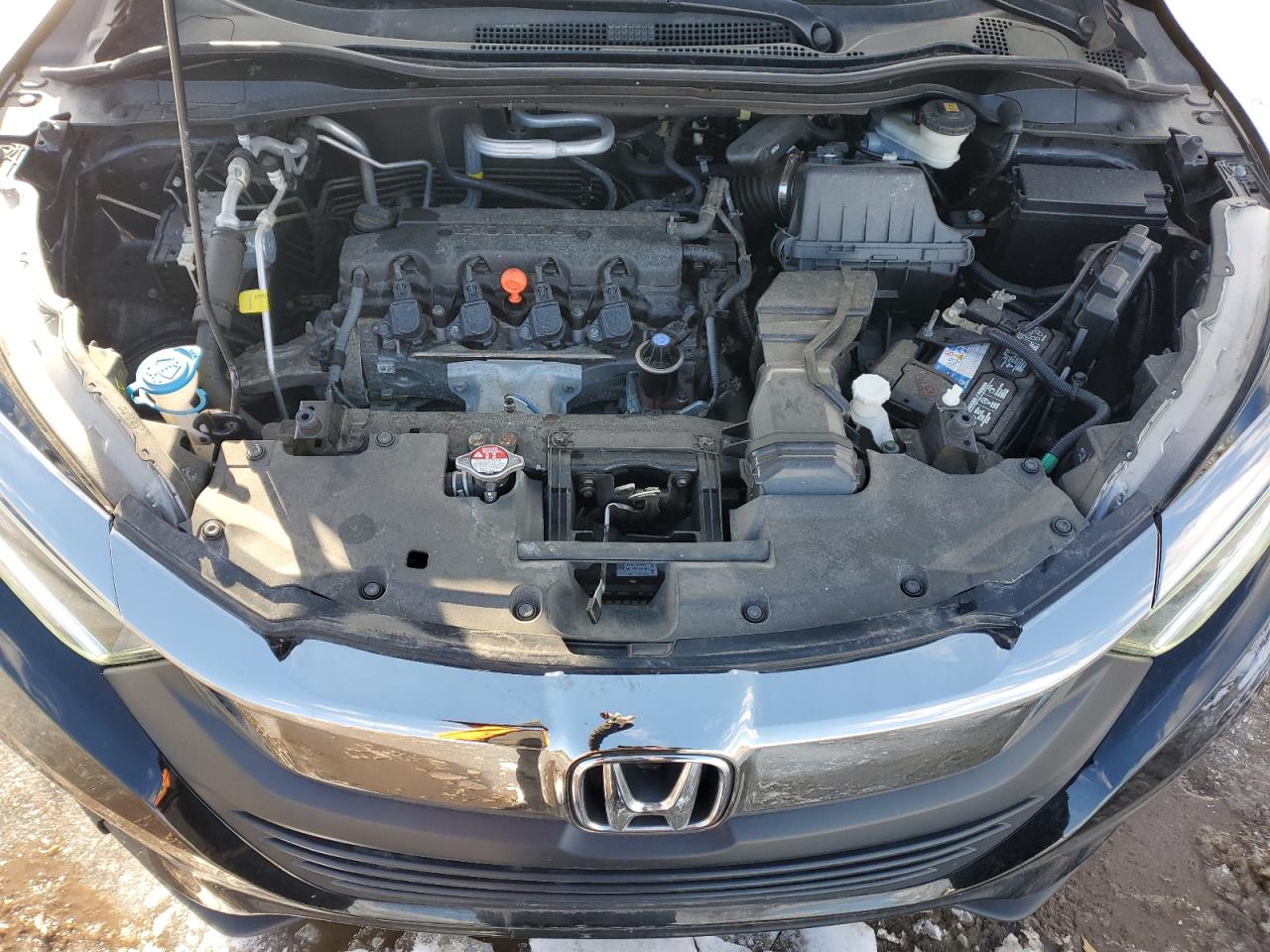 2022 Honda HR-V VIN 3CZRU6H30NM720426 Copart auction photo, rear end / front end damage thumbnail 14