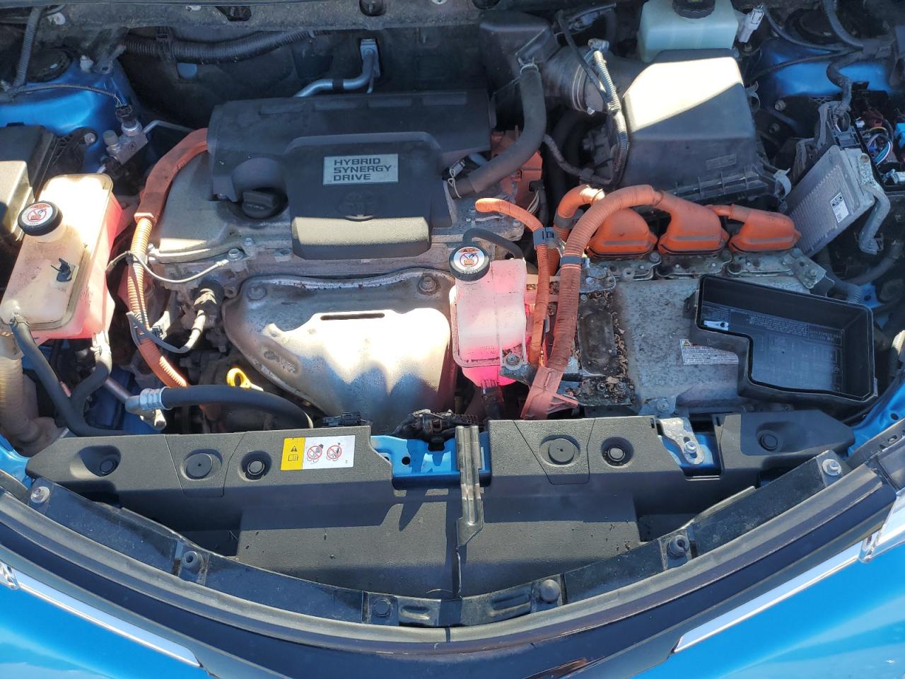 2017 Toyota RAV 4 VIN JTMRJREV7HD109587 Copart auction photo, rear end damage thumbnail 12