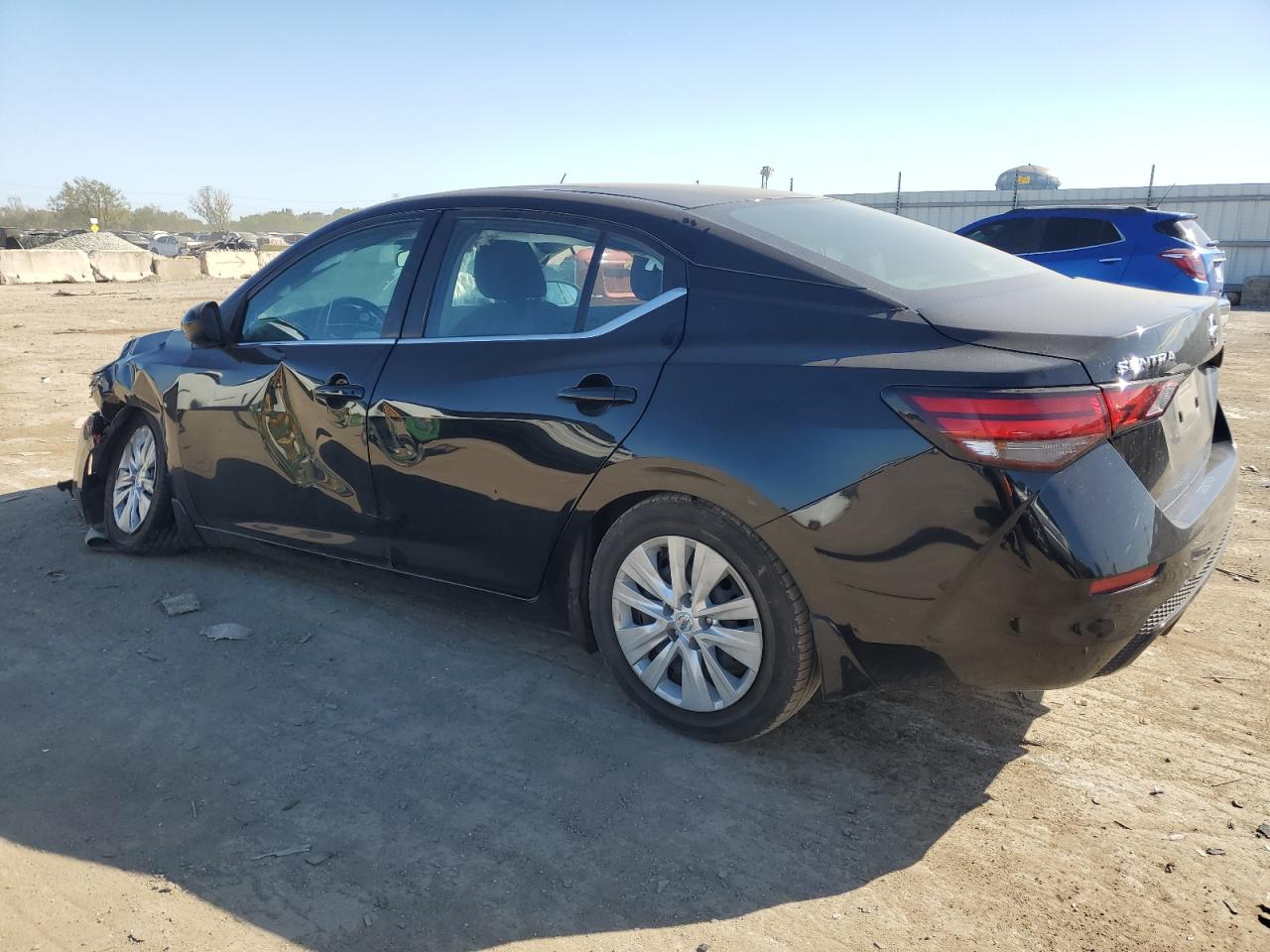 2020 Nissan Sentra VIN 3N1AB8BV0LY291635 Copart auction photo, front end / side damage thumbnail 2