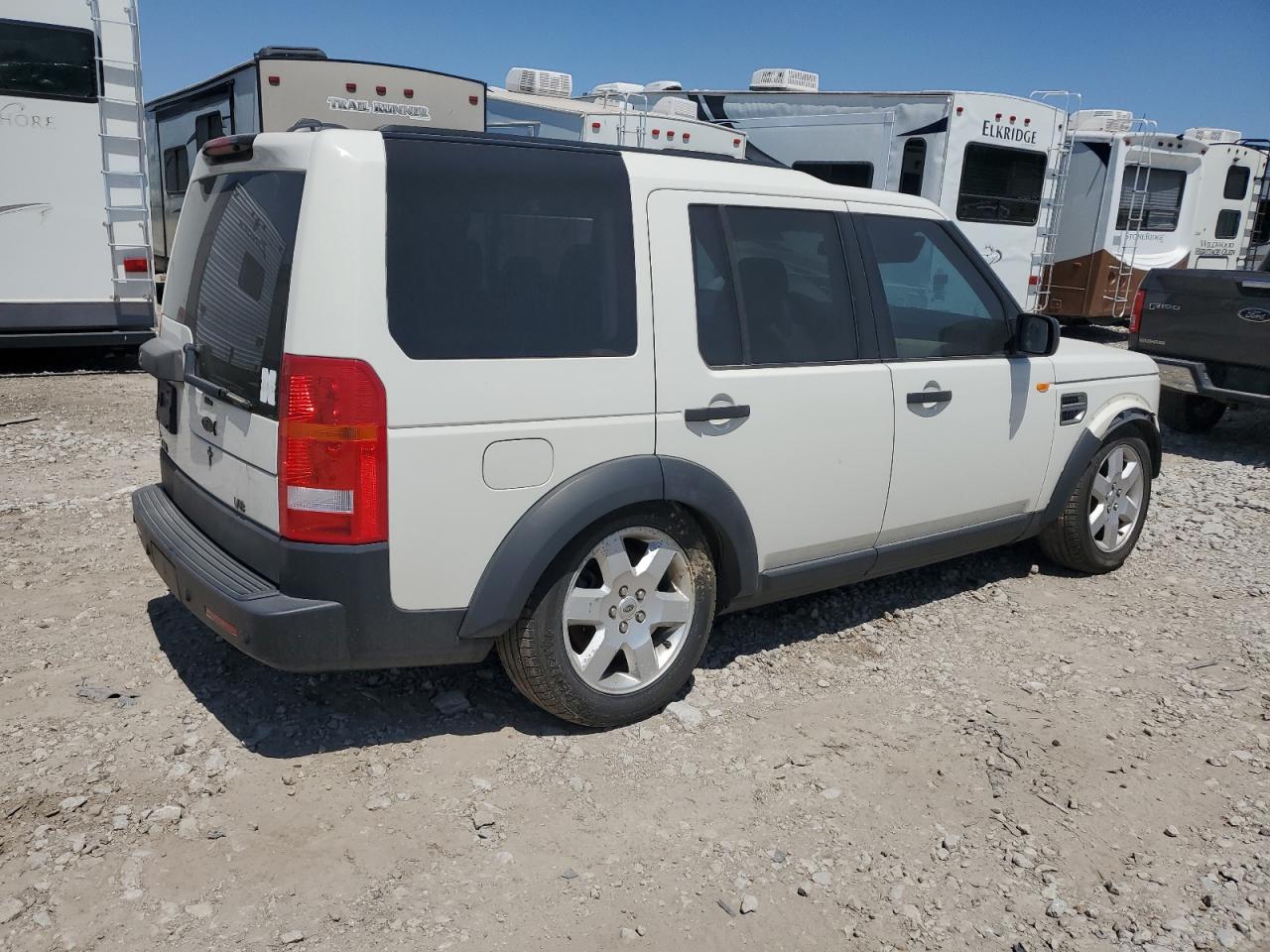 2007 Land Rover LR3 VIN SALAG25477A421671 Copart auction photo, front end / hail damage thumbnail 2