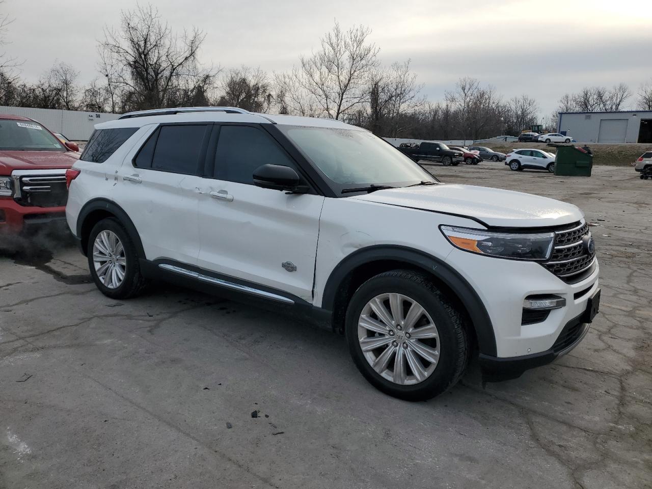 2022 Ford Explorer VIN 1FM5K7LC1NGA03532 Copart auction photo, side damage thumbnail 4
