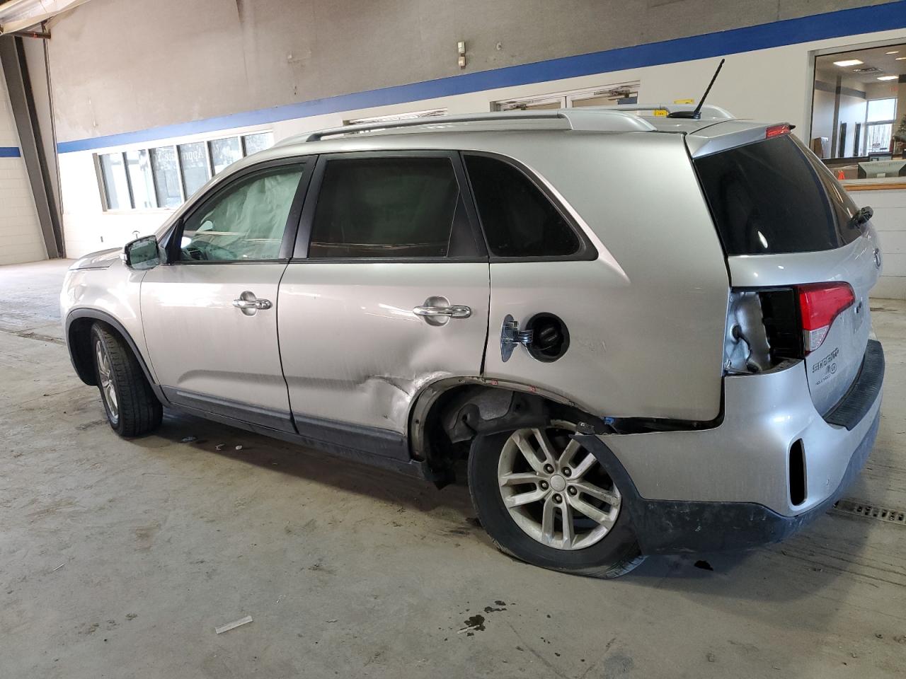 2014 KIA Sorento VIN 5XYKT4A60EG447374 Copart auction photo, all over / undercarriage damage thumbnail 2