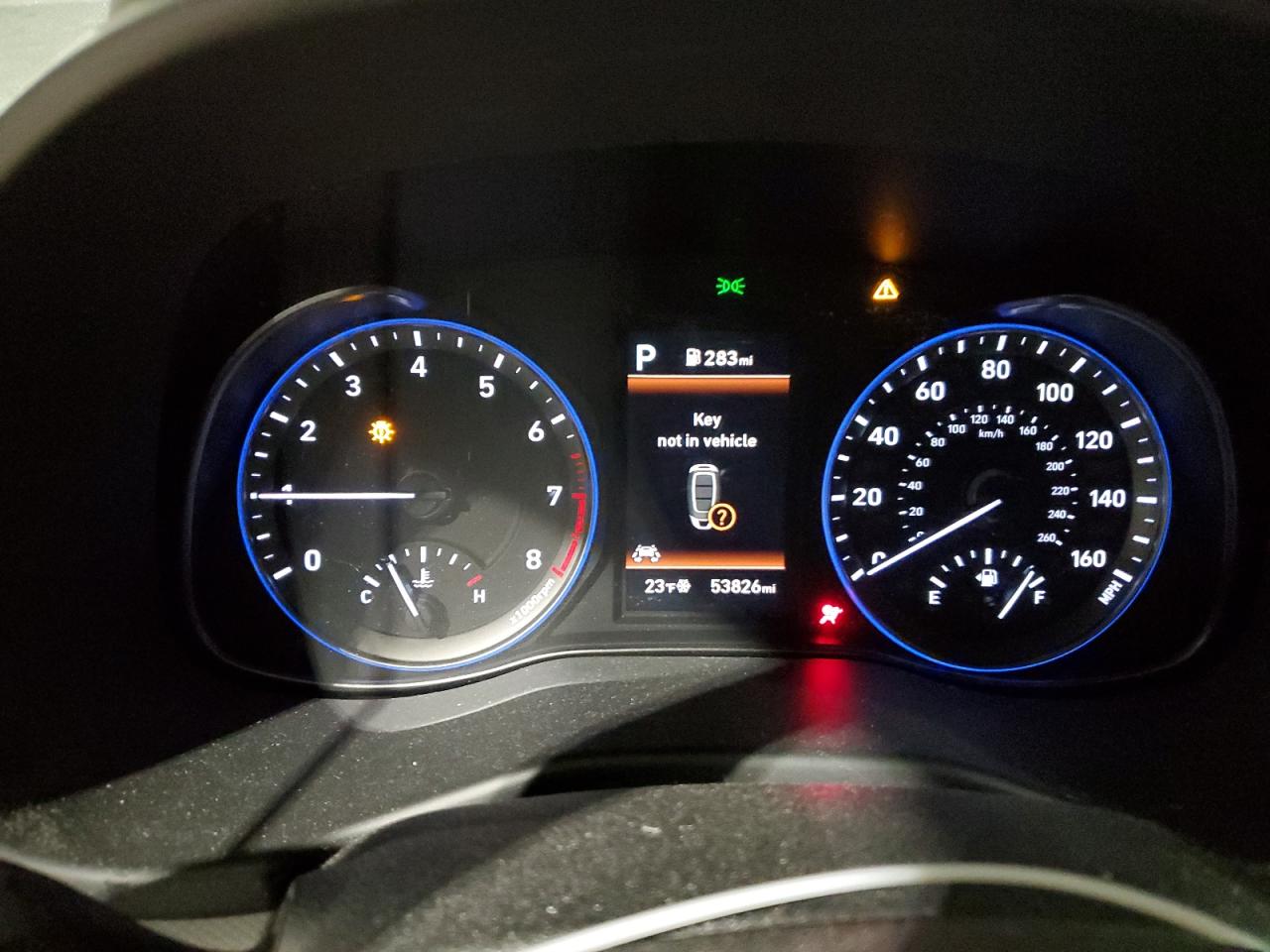 2020 Hyundai Kona VIN KM8K3CA57LU397985 Copart auction photo, front end damage thumbnail 9