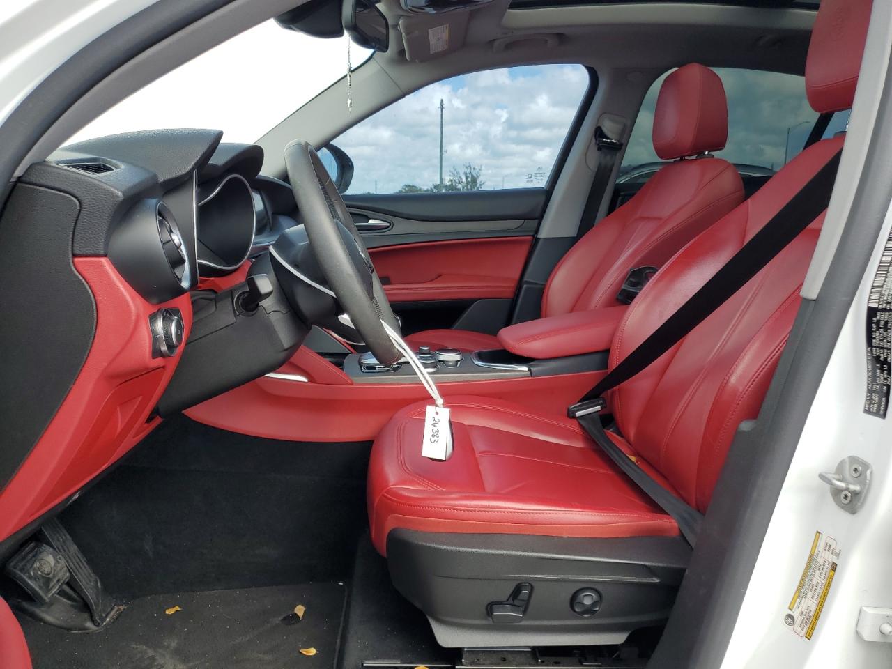 2021 Alfa Romeo Stelvio VIN ZASPAKBN8M7D09509 Copart auction photo, front end damage thumbnail 7