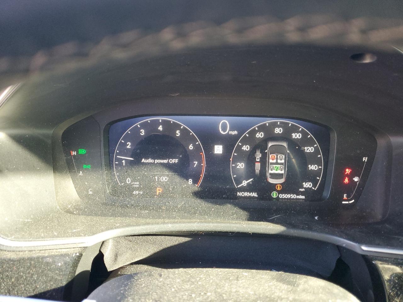 2023 Honda Civic VIN 2HGFE1F96PH307560 Copart auction photo, front end damage thumbnail 9