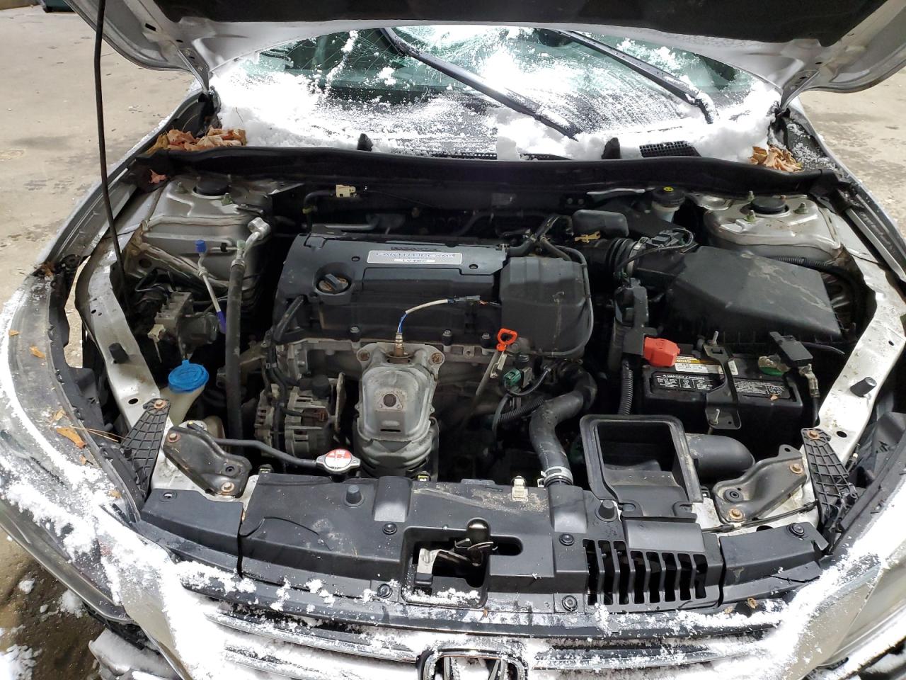 2014 Honda Accord VIN 1HGCR2F32EA011679 Copart auction photo, rollover / undercarriage damage thumbnail 11