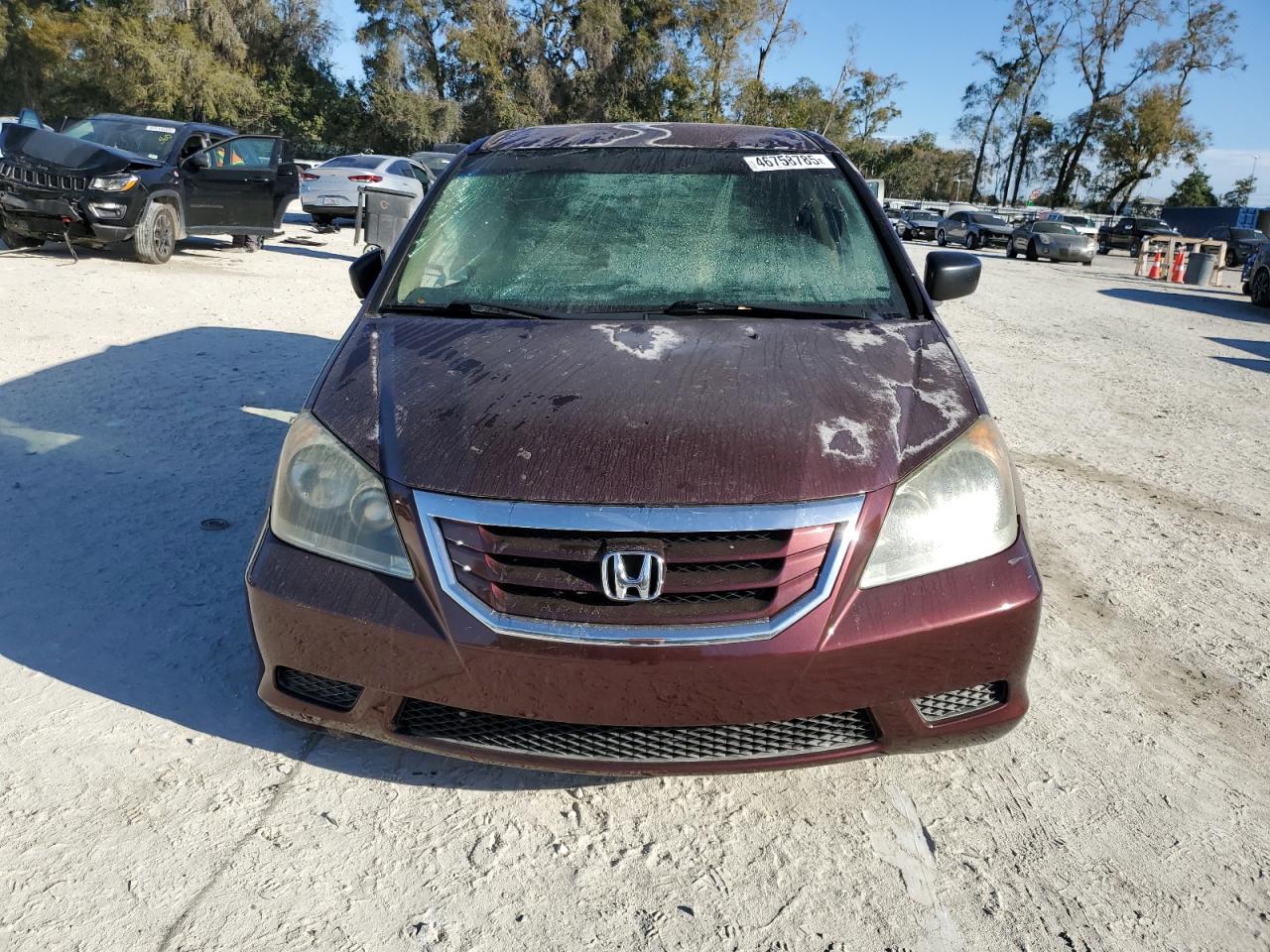 2009 Honda Odyssey VIN 5FNRL38239B048726 Copart auction photo, side damage thumbnail 5