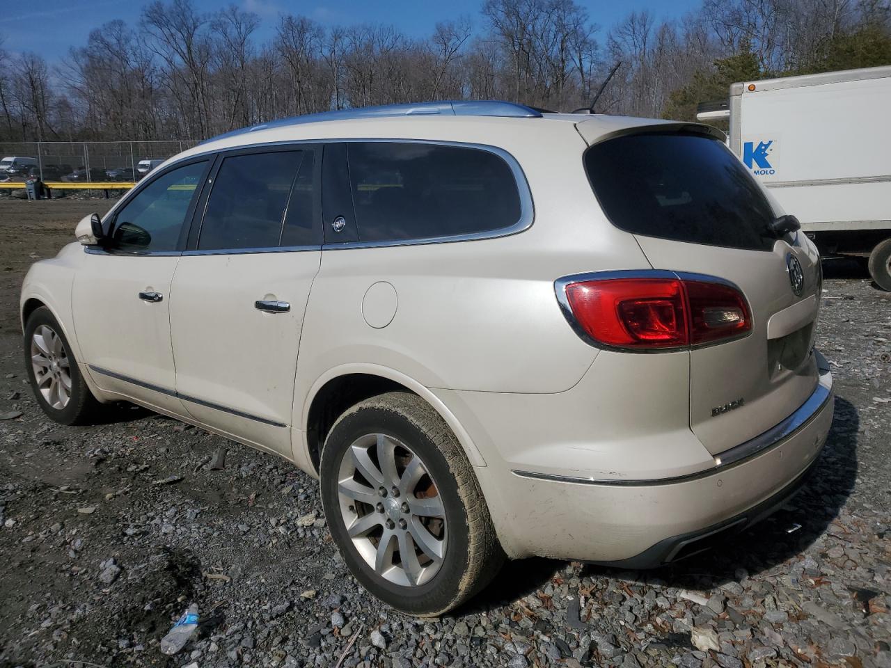 2013 Buick Enclave VIN 5GAKVDKD7DJ264318 Copart auction photo, mechanical damage thumbnail 2