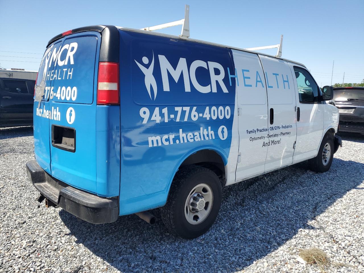2014 Chevrolet Express VIN 1GCWGFFA9E1189189 Copart auction photo, front end damage thumbnail 3