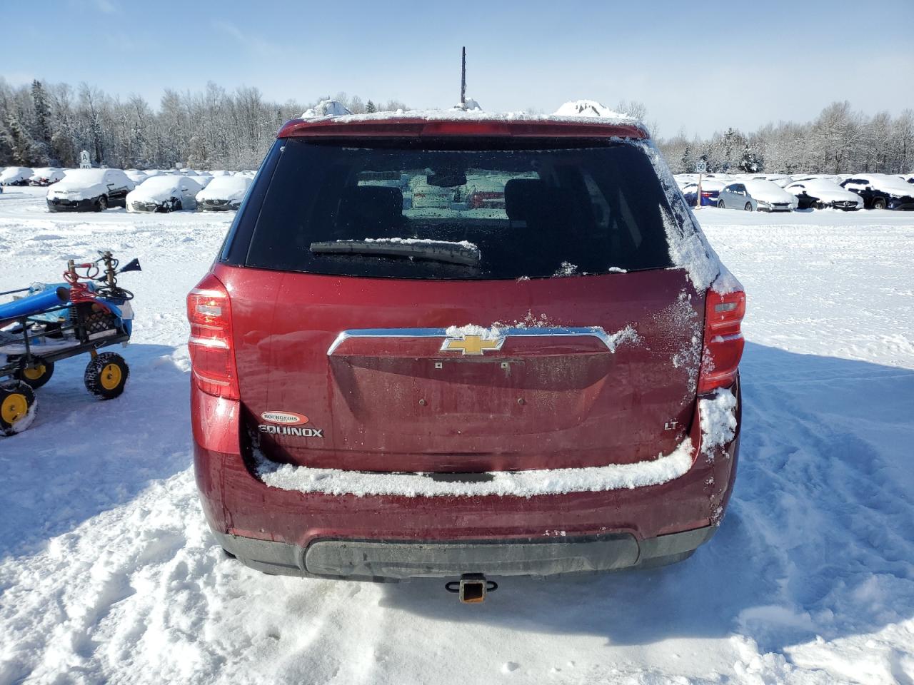 2017 Chevrolet Equinox VIN 2GNALCEK4H6195215 Copart auction photo, mechanical / minor dent/scratches damage thumbnail 6
