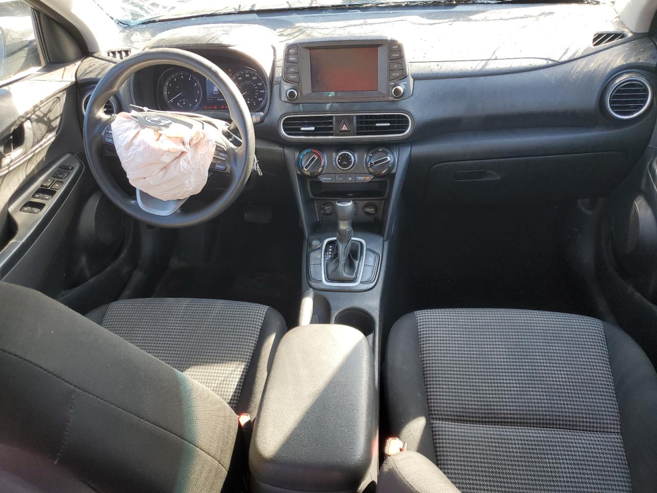 2019 Hyundai Kona VIN KM8K12AA1KU322369 Copart auction photo, front end / mechanical damage thumbnail 8