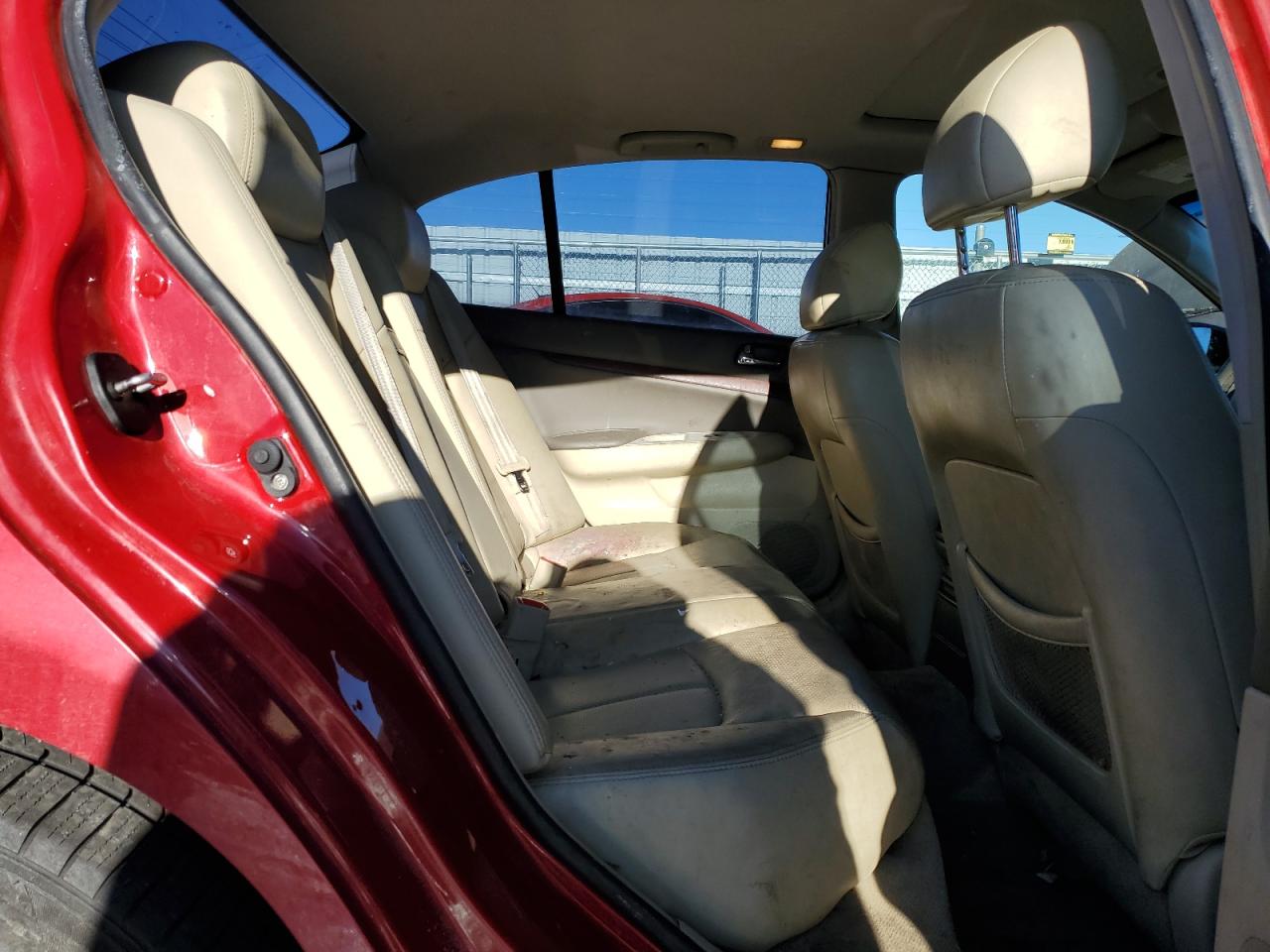 2008 Infiniti G VIN JNKBV61F68M280235 Copart auction photo, front end damage thumbnail 11