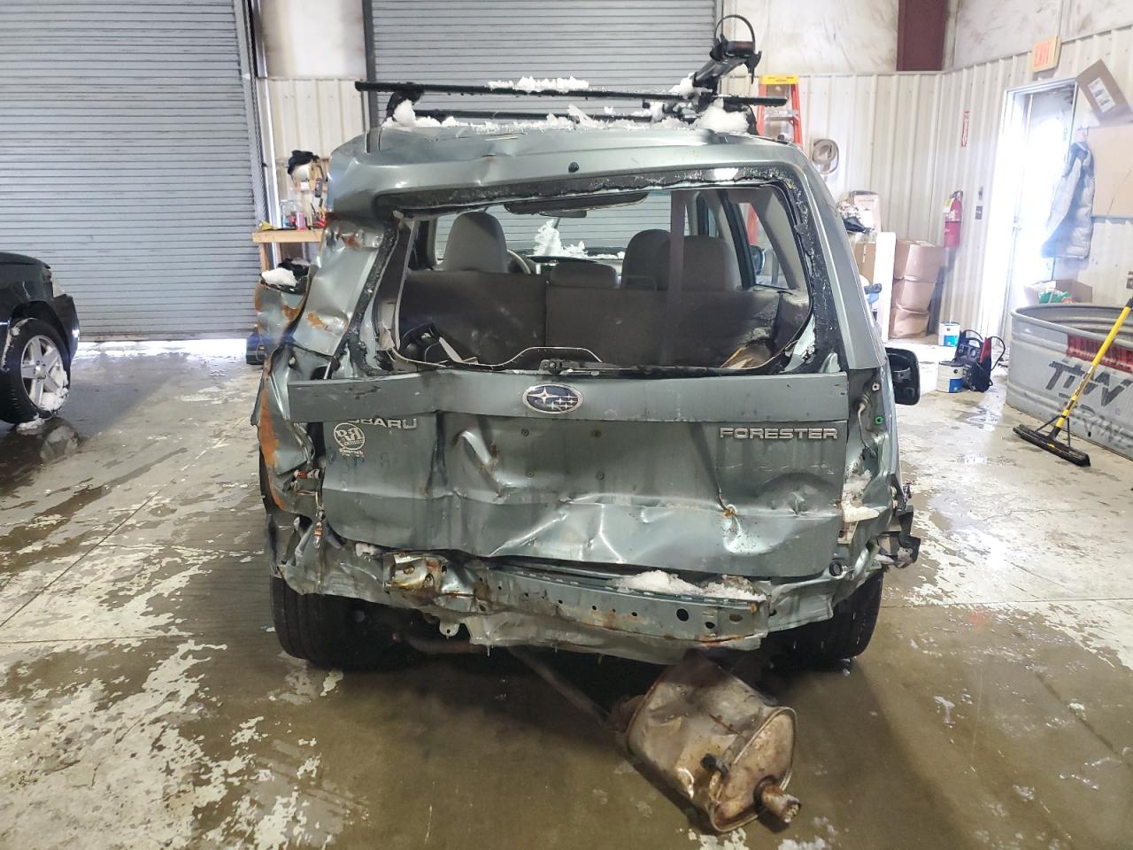 2009 Subaru Forester VIN JF2SH61619H731298 Copart auction photo, all over damage thumbnail 6