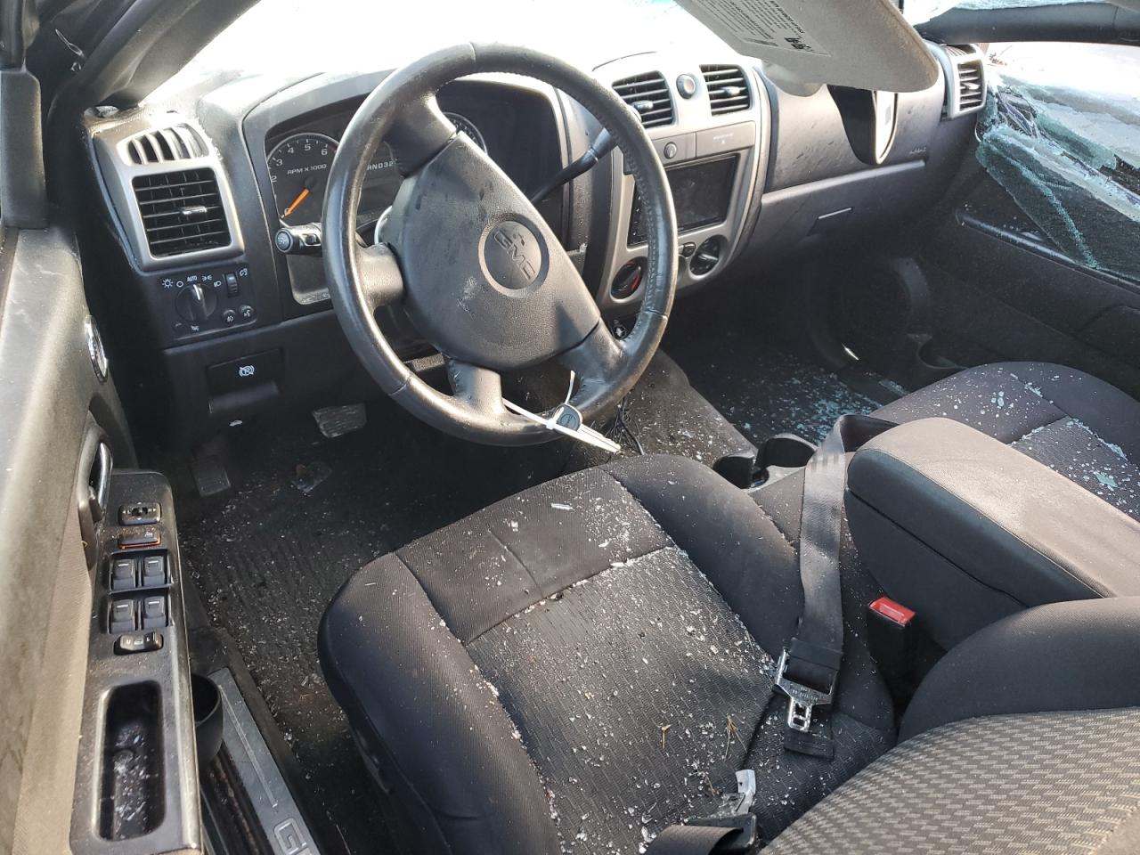 2012 GMC Canyon VIN 1GTH5MFE2C8132732 Copart auction photo, top/roof damage thumbnail 8