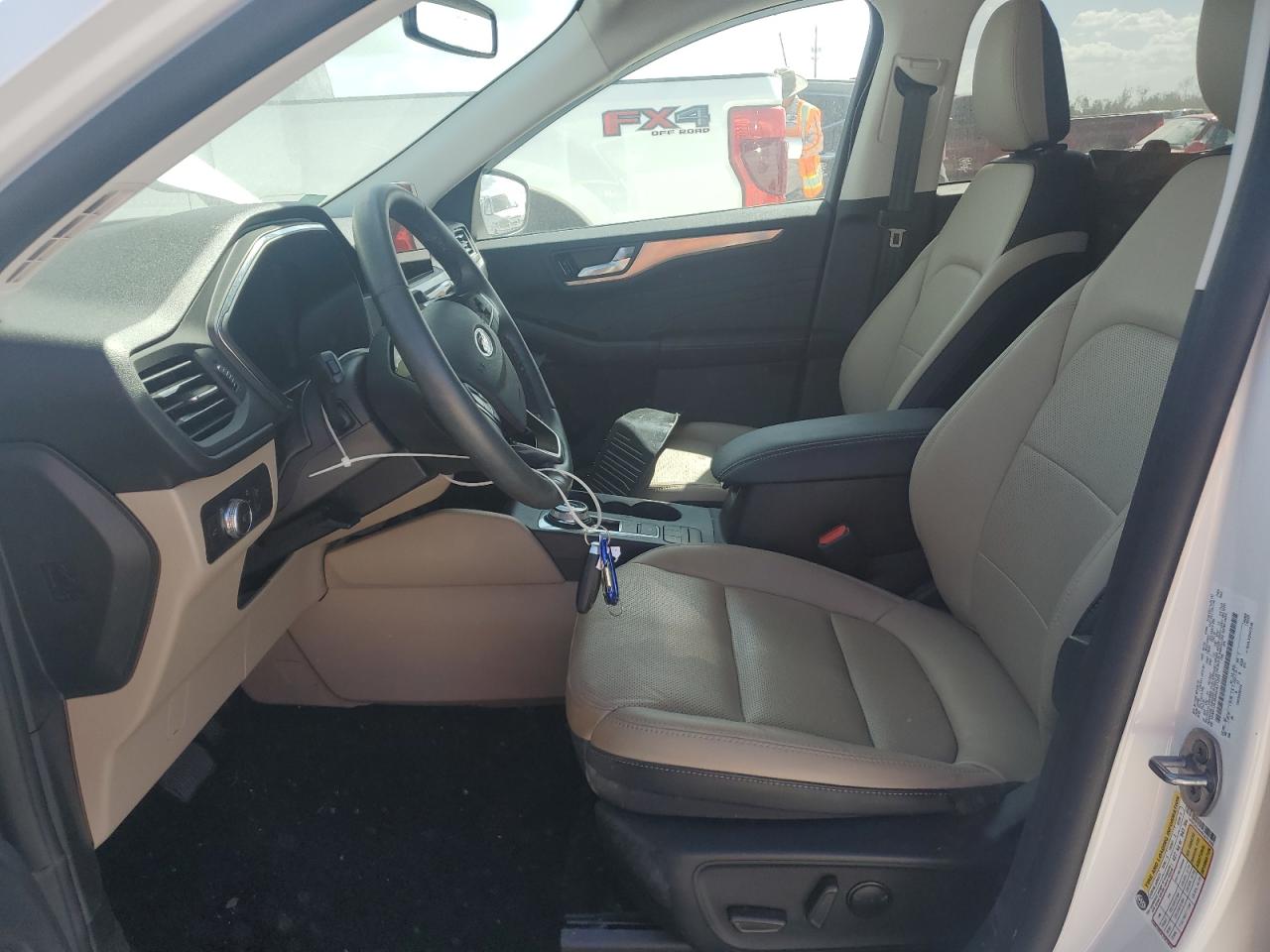 2022 Ford Escape VIN 1FMCU9J94NUA71250 Copart auction photo, water/flood damage thumbnail 7