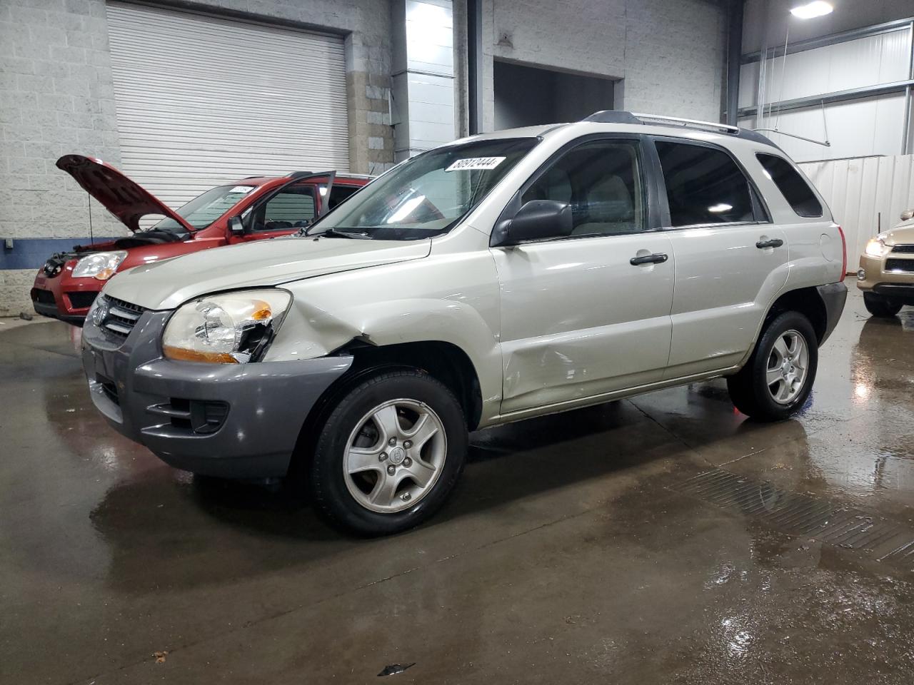 2008 KIA Sportage VIN KNDJF724687458852