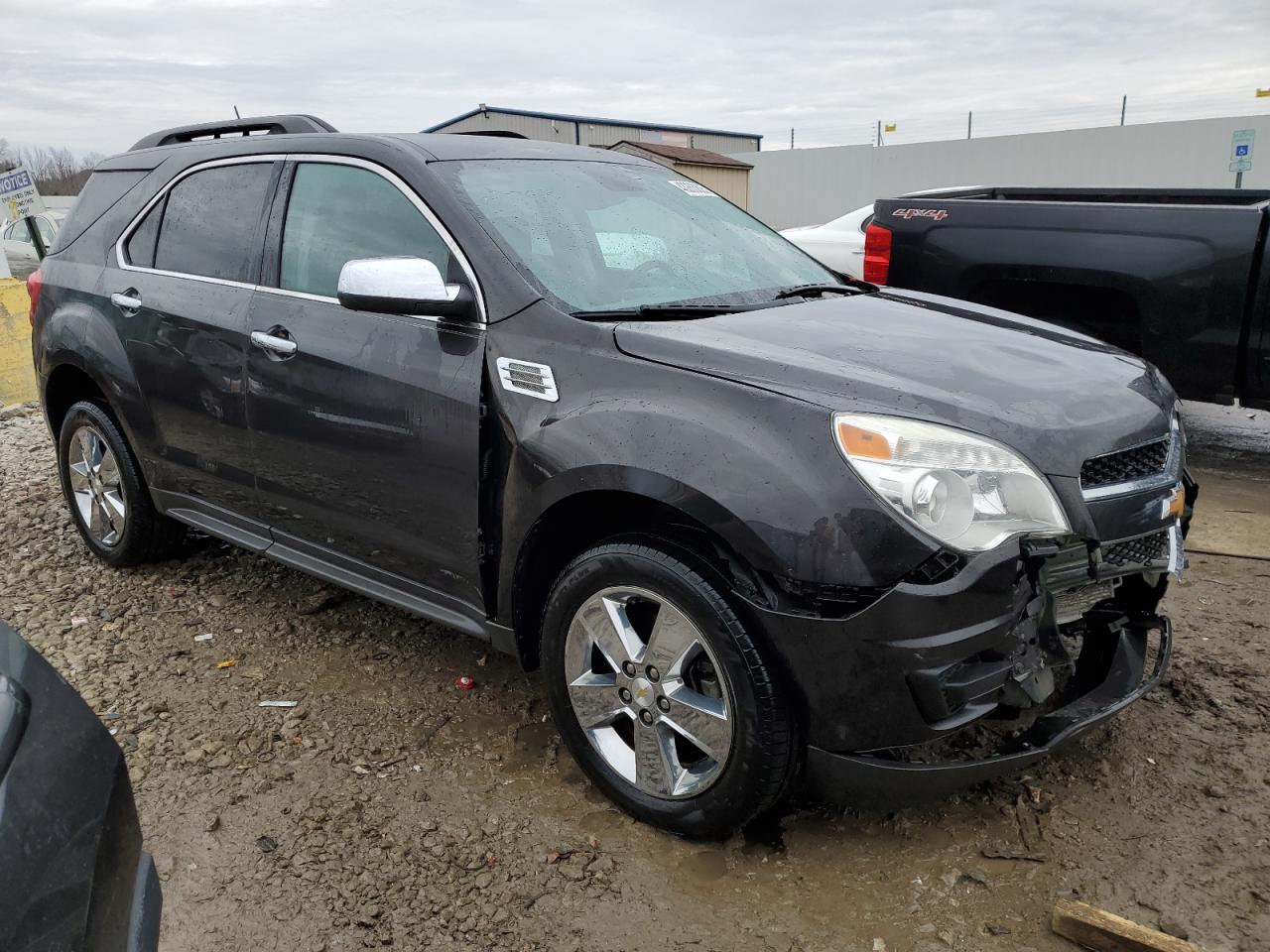 2015 Chevrolet Equinox VIN 1GNALBEK0FZ141115 Copart auction photo, front end damage thumbnail 4