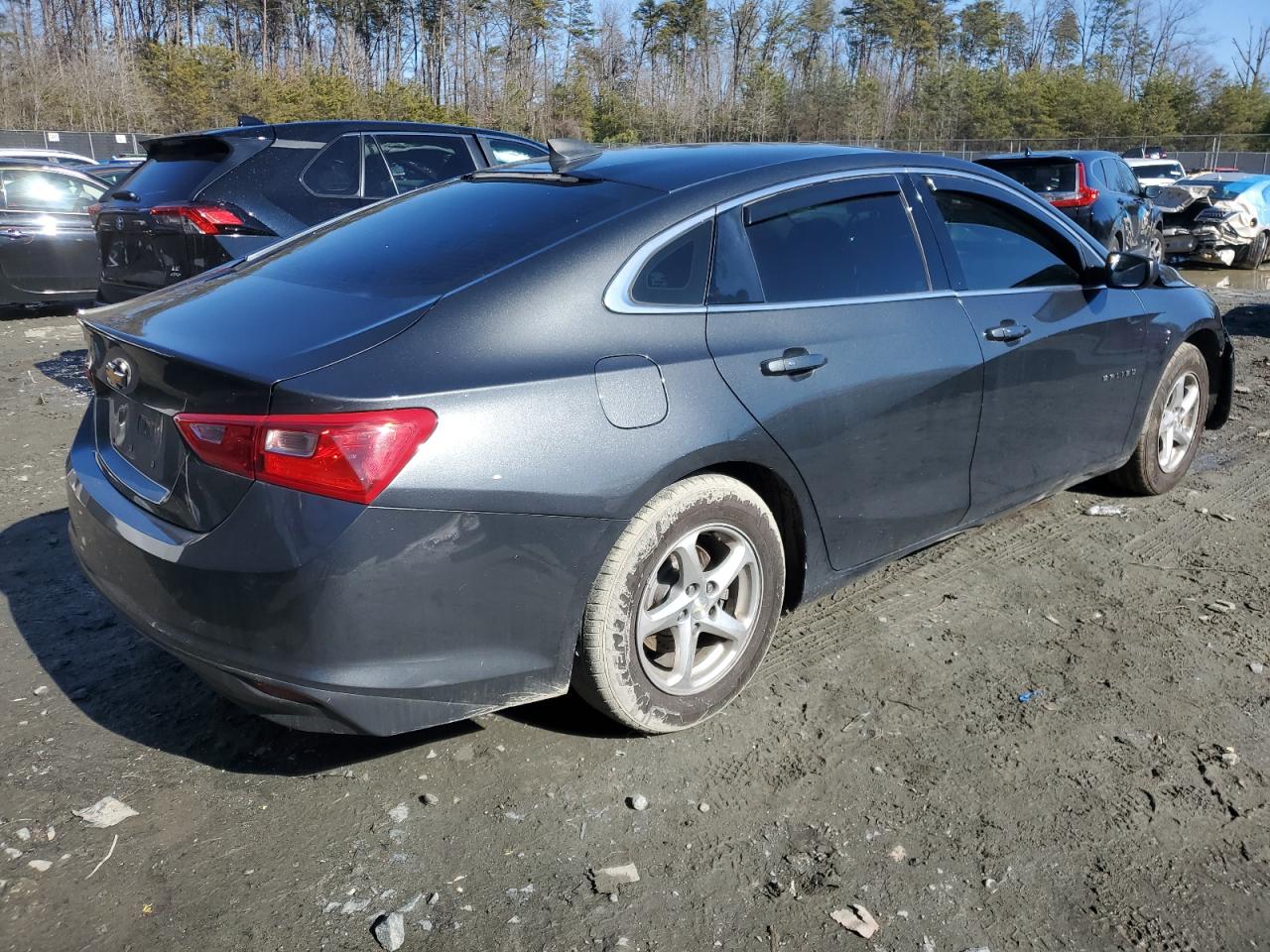 2018 Chevrolet Malibu VIN 1G1ZB5ST1JF200351 Copart auction photo, front end damage thumbnail 3